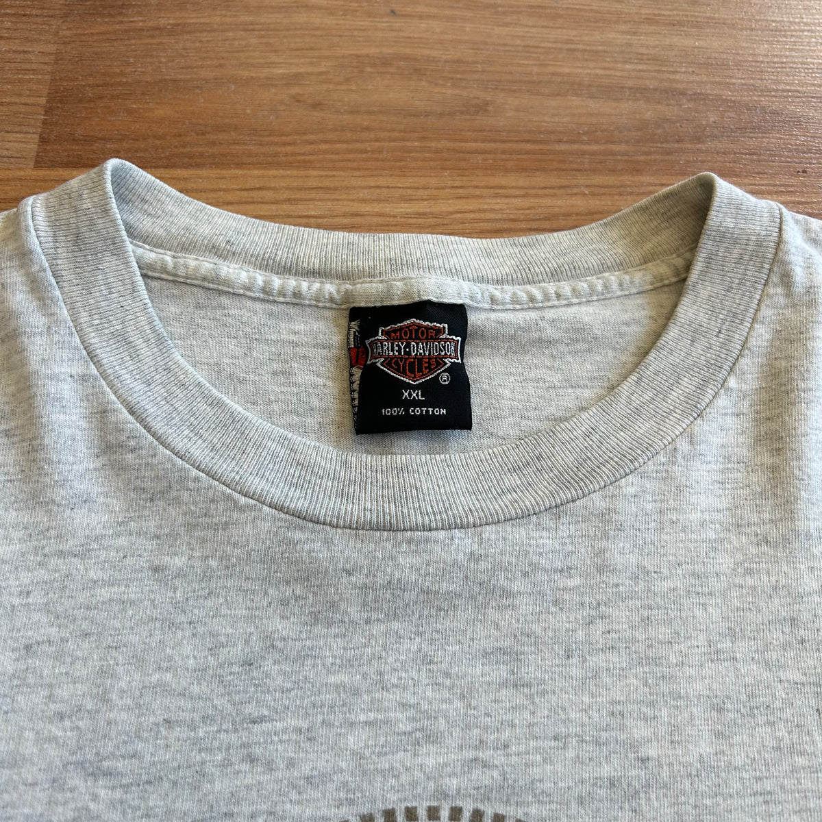Vintage Harley Davidson Center Wing Graphic Black Hills T-shirt - Size 2XL