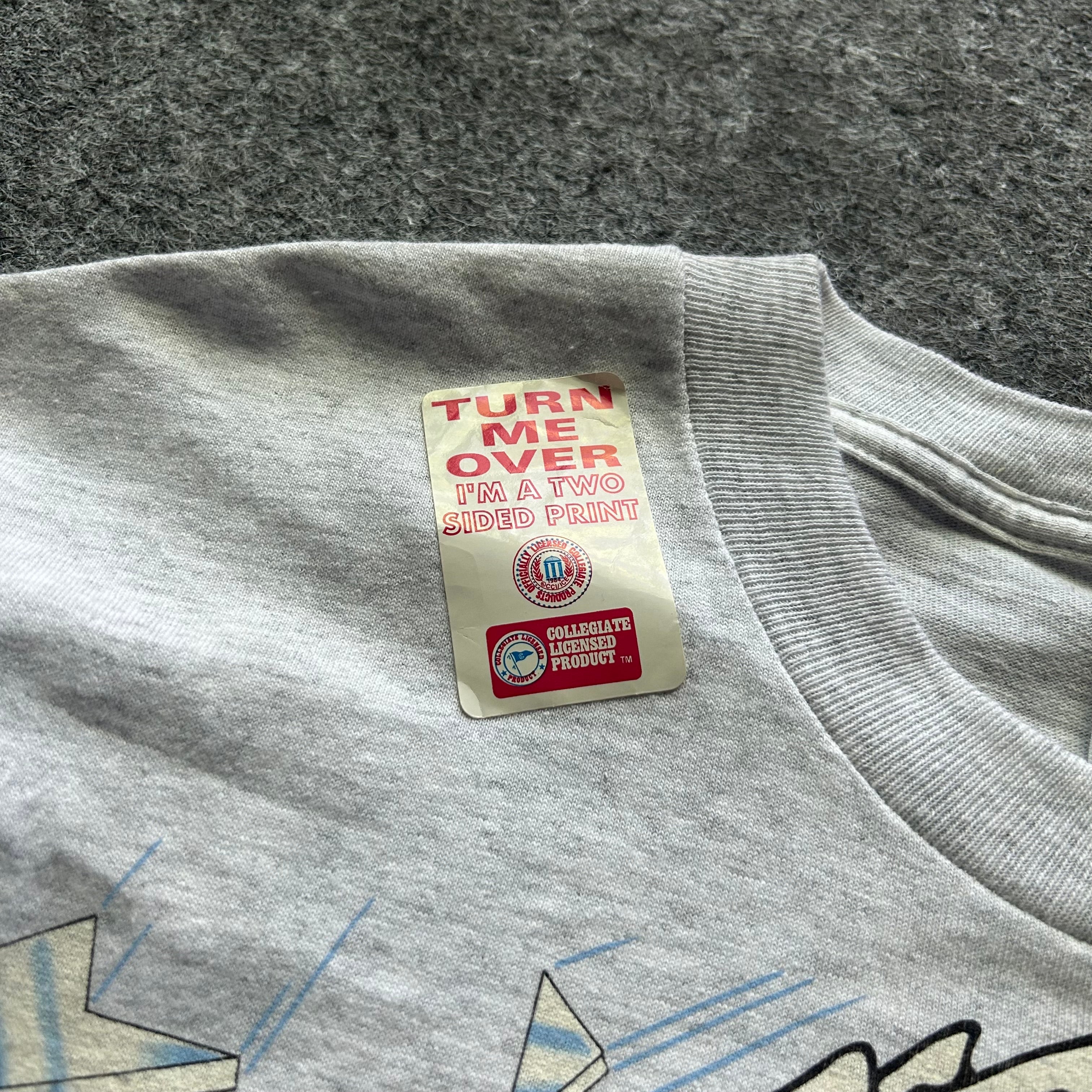 Brand New Vintage Georgetown Hoyas Break Through Shatter T-shirt