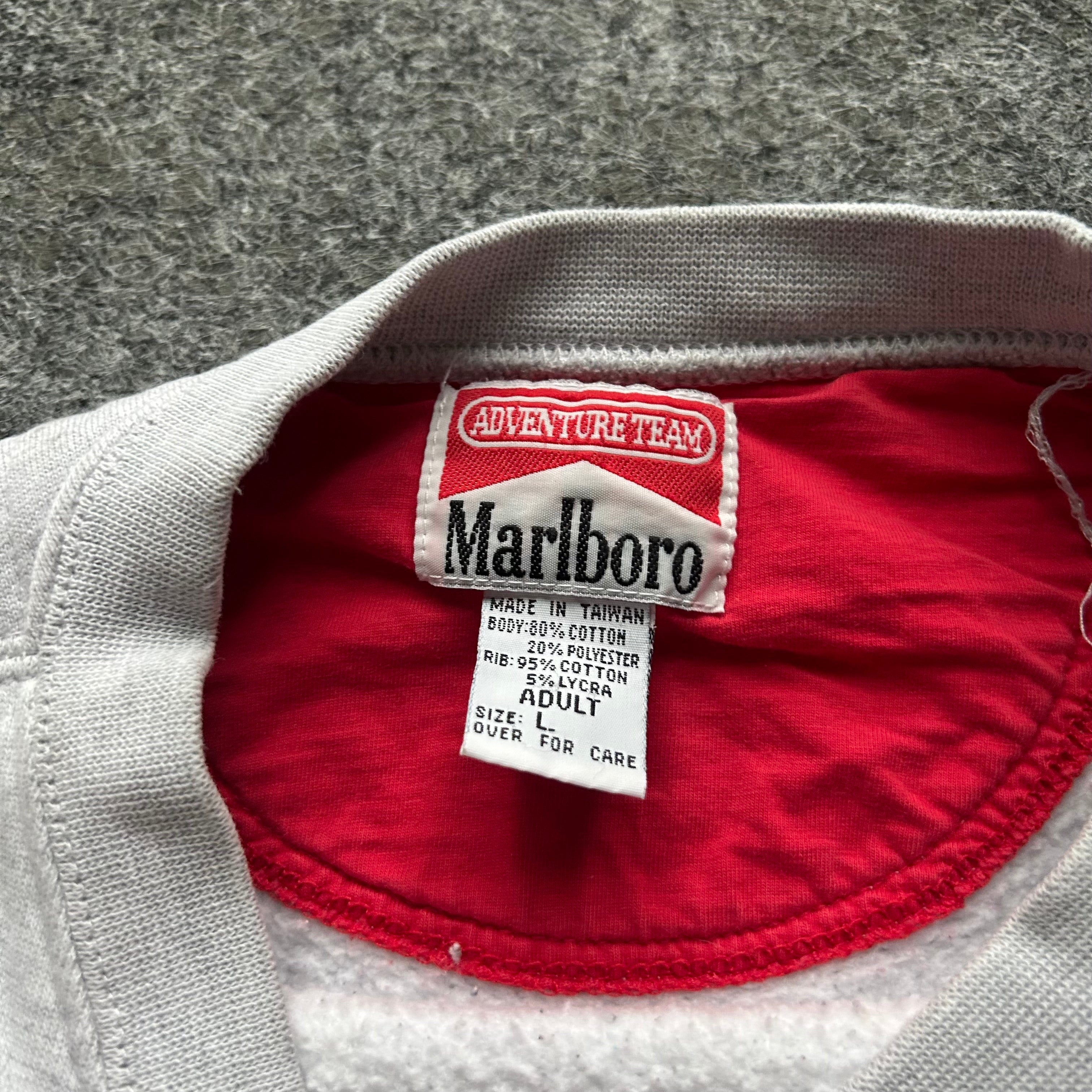 Vintage Marlboro Gecko Patch Crewneck