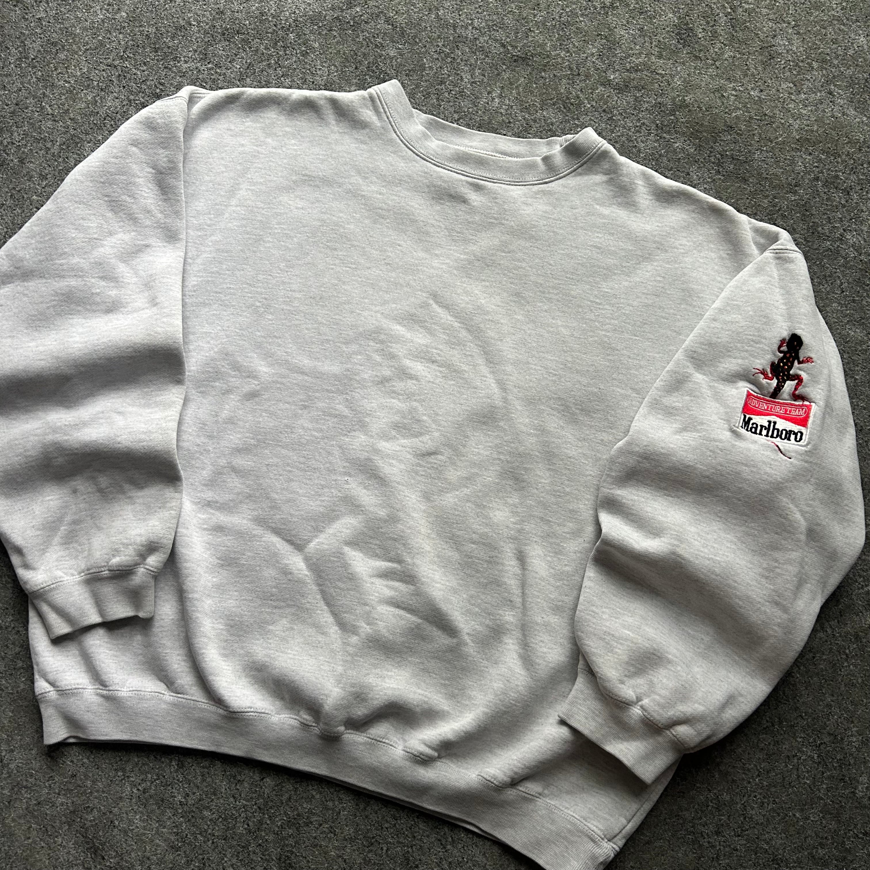 Vintage Marlboro Gecko Patch Crewneck