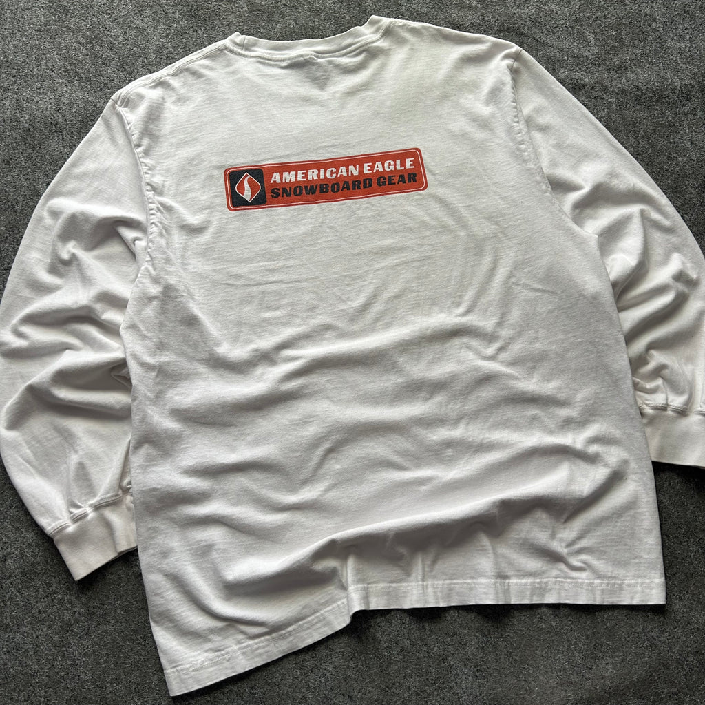 Vintage American Eagle Snowboard Gear Long Sleeve Shirt