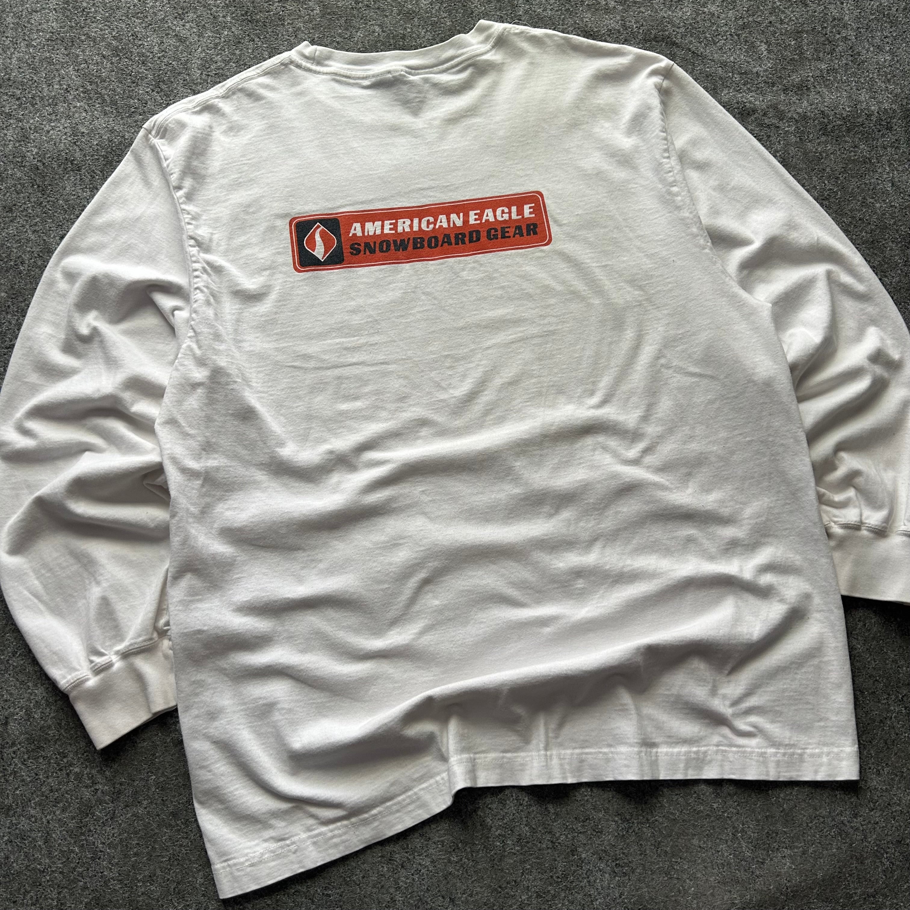 Vintage American Eagle Snowboard Gear Long Sleeve Shirt
