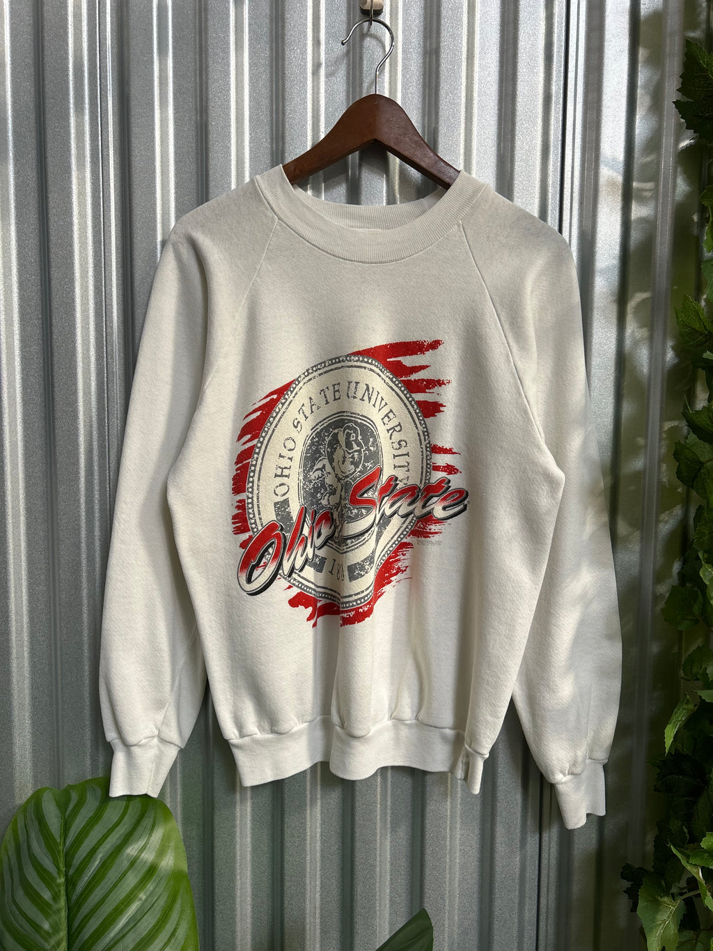 Vintage Ohio State University Graphic Crewneck- Size Medium