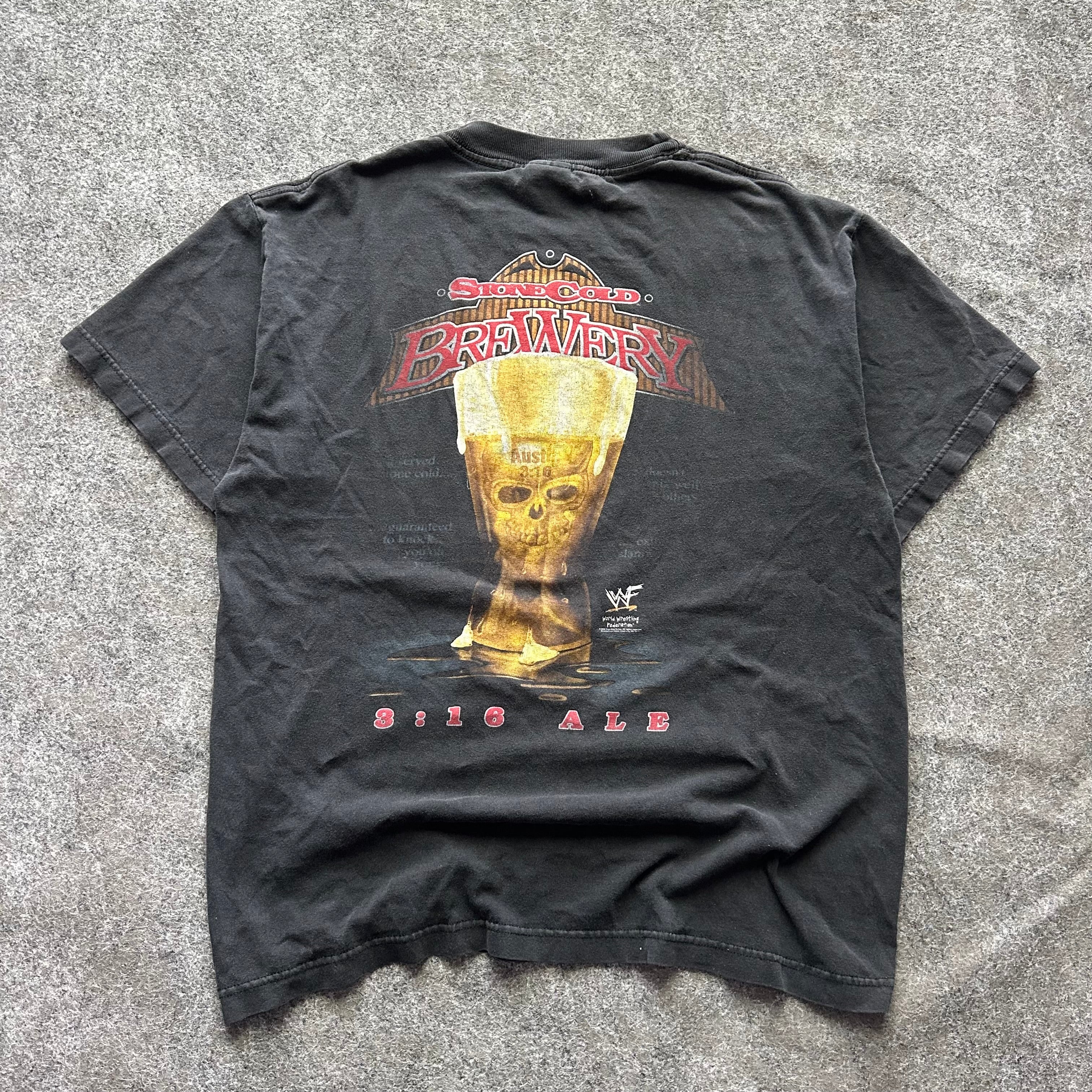 Vintage Stone Cold Steve Austin Brewery T-shirt