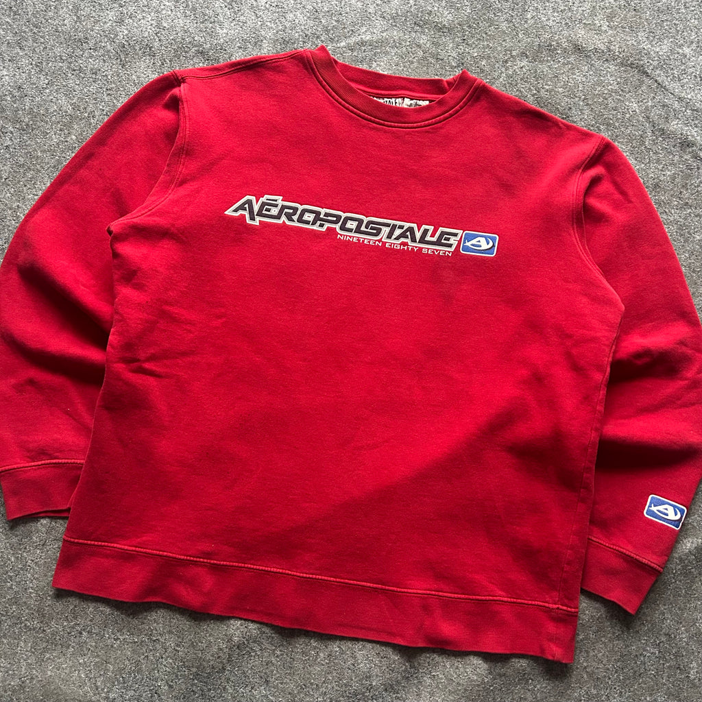 Vintage Aeropostale Spell Out Crewneck