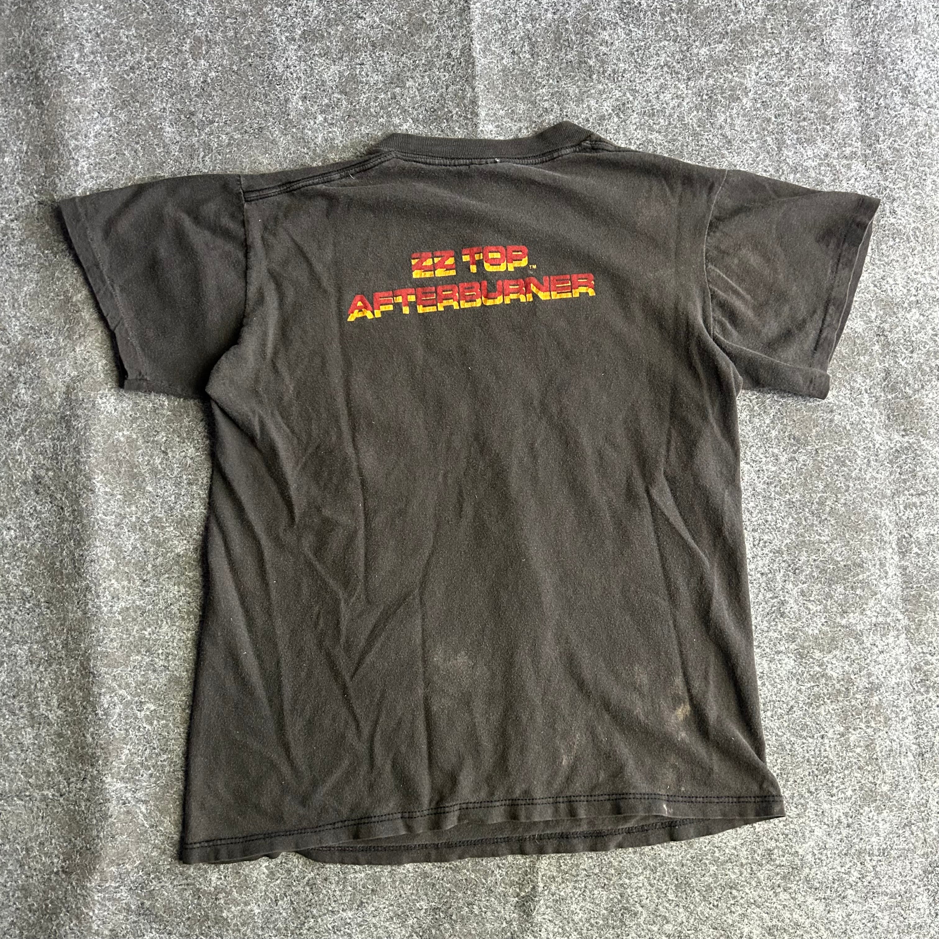 Vintage ZZ Top Afterburner Ban T-shirt