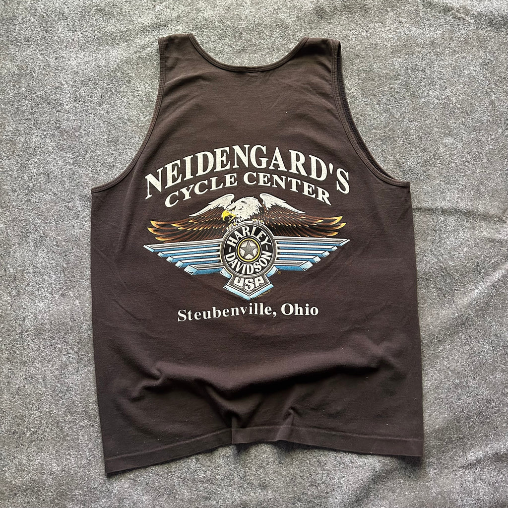 Vintage Harley Davidson Graphic Tank Top