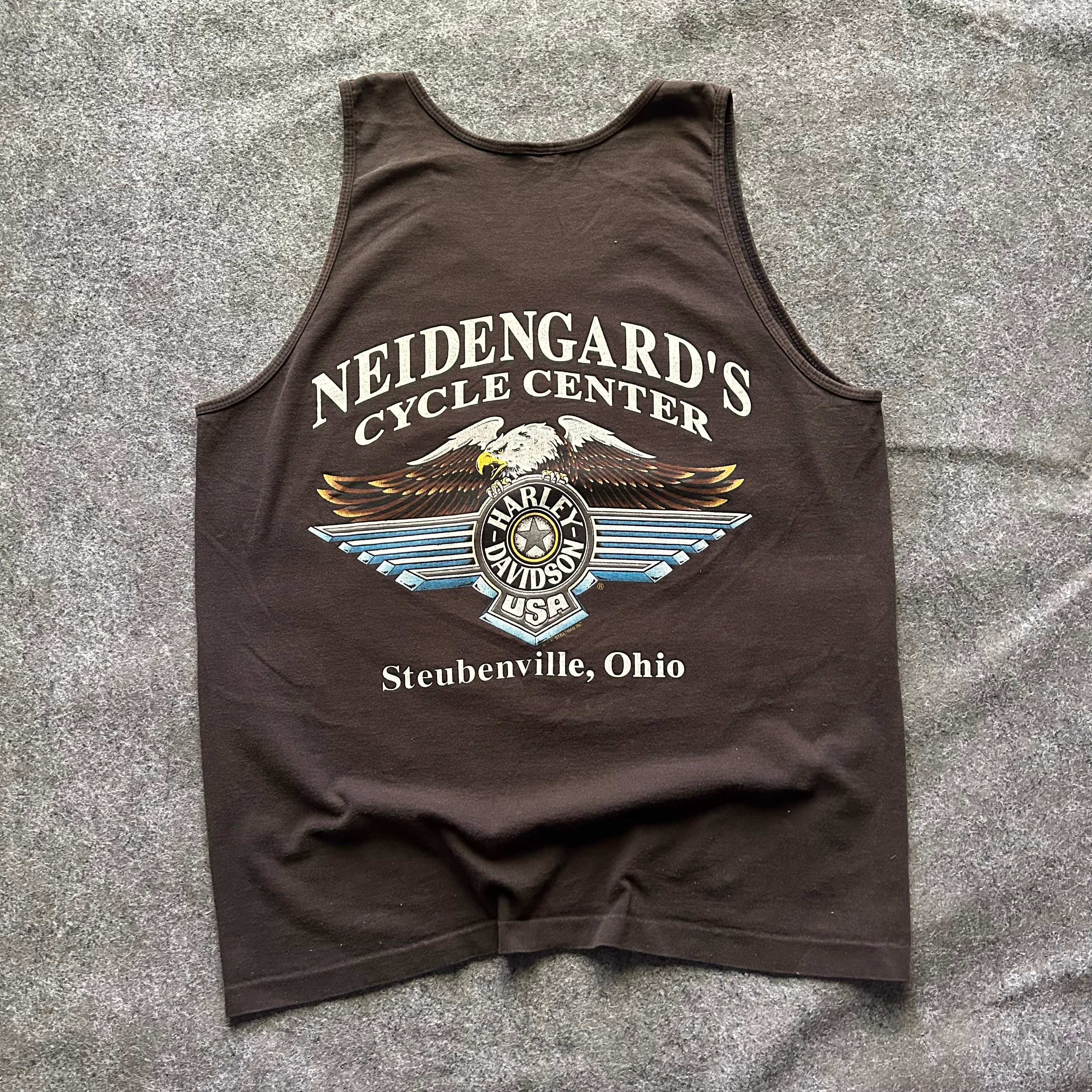 Vintage Harley Davidson Graphic Tank Top