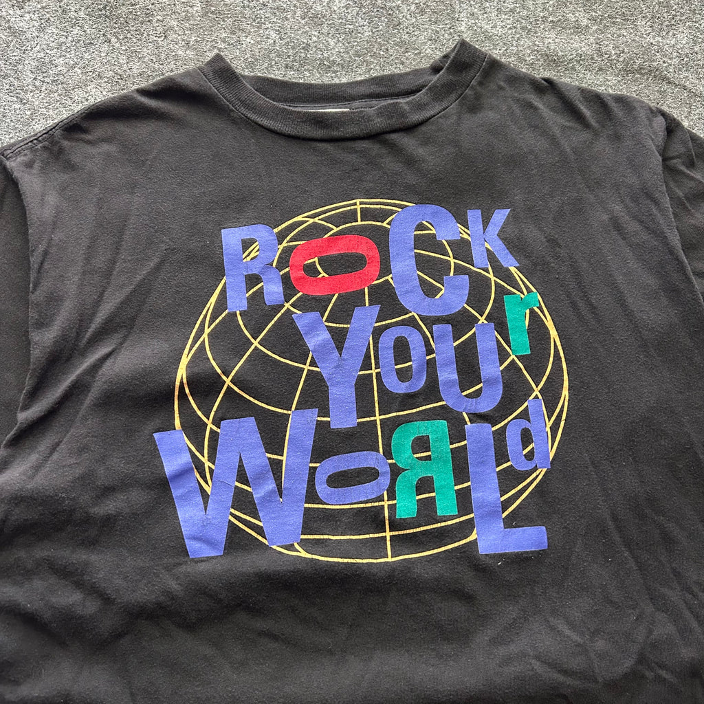 Vintage Rock Your World Rock And Roll Hall Of Fame Member T-shirt