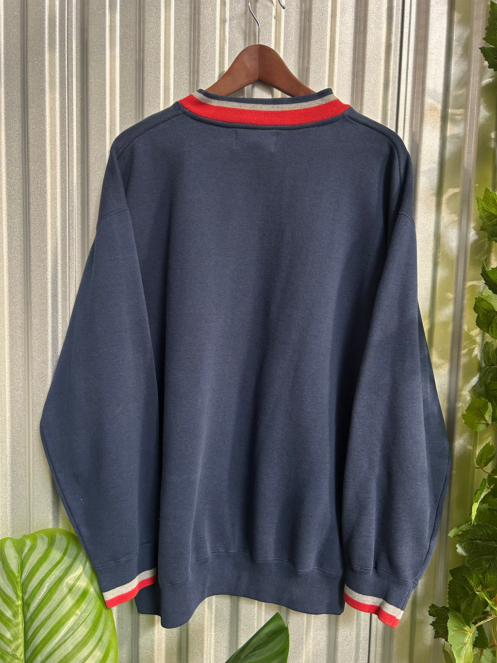 Vintage Cleveland Indians Starter Embroidered Crewneck- Size XL
