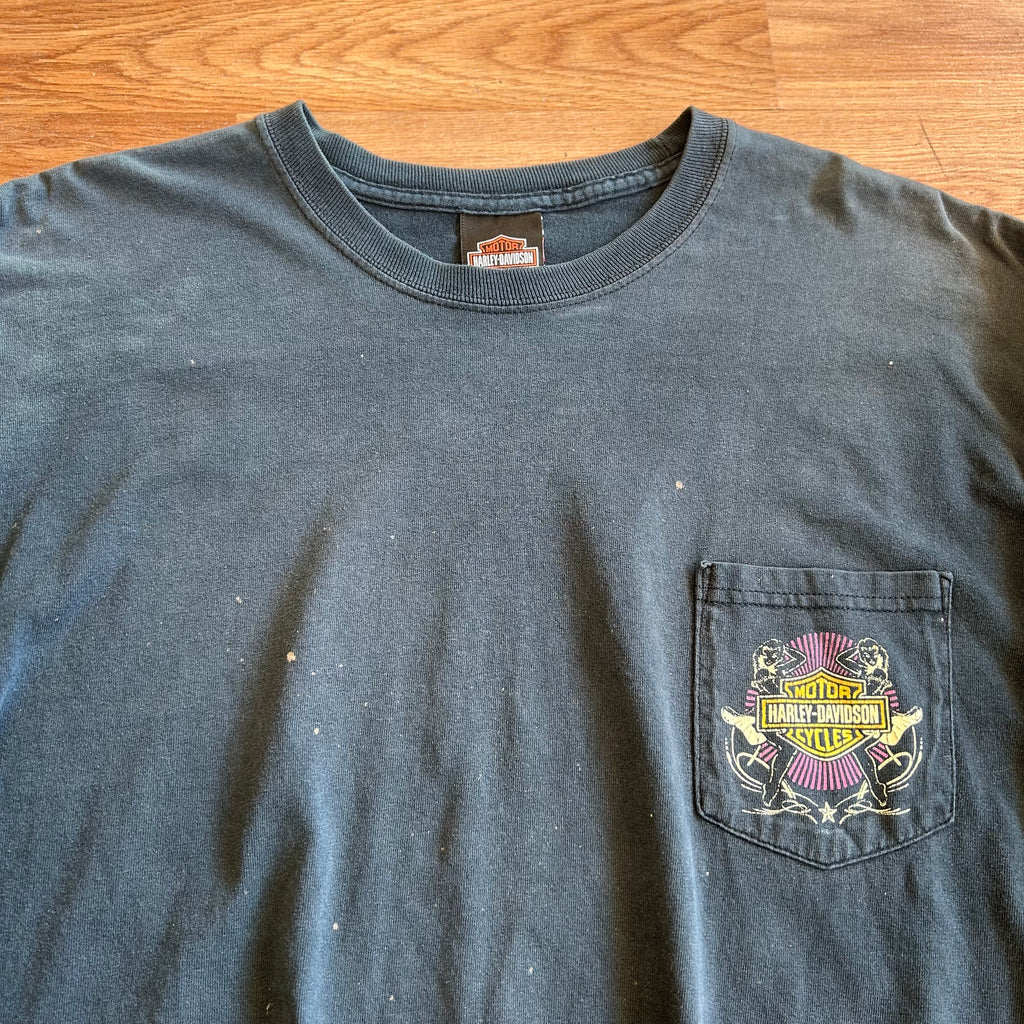 Vintage Harley Davidson Bahamas Long Sleeve Shirt - Size XL