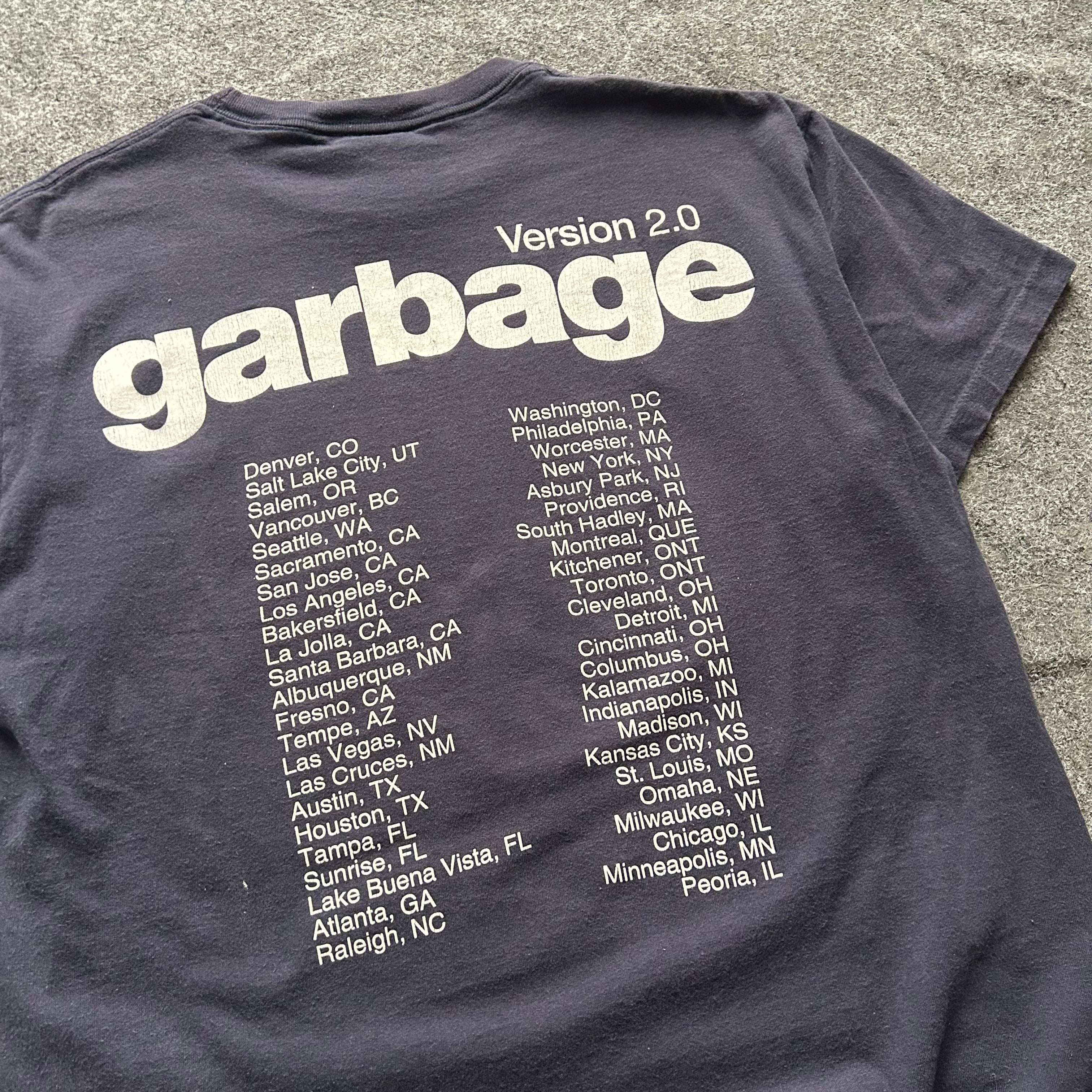 Vintage Garbage Version 2.0 Band T-shirt