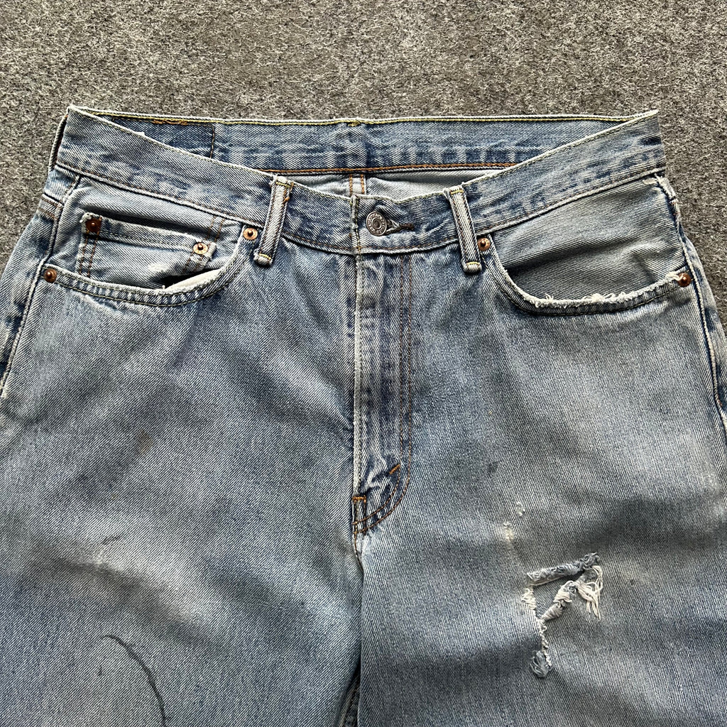 Vintage Distressed Levi’s 550 Jeans