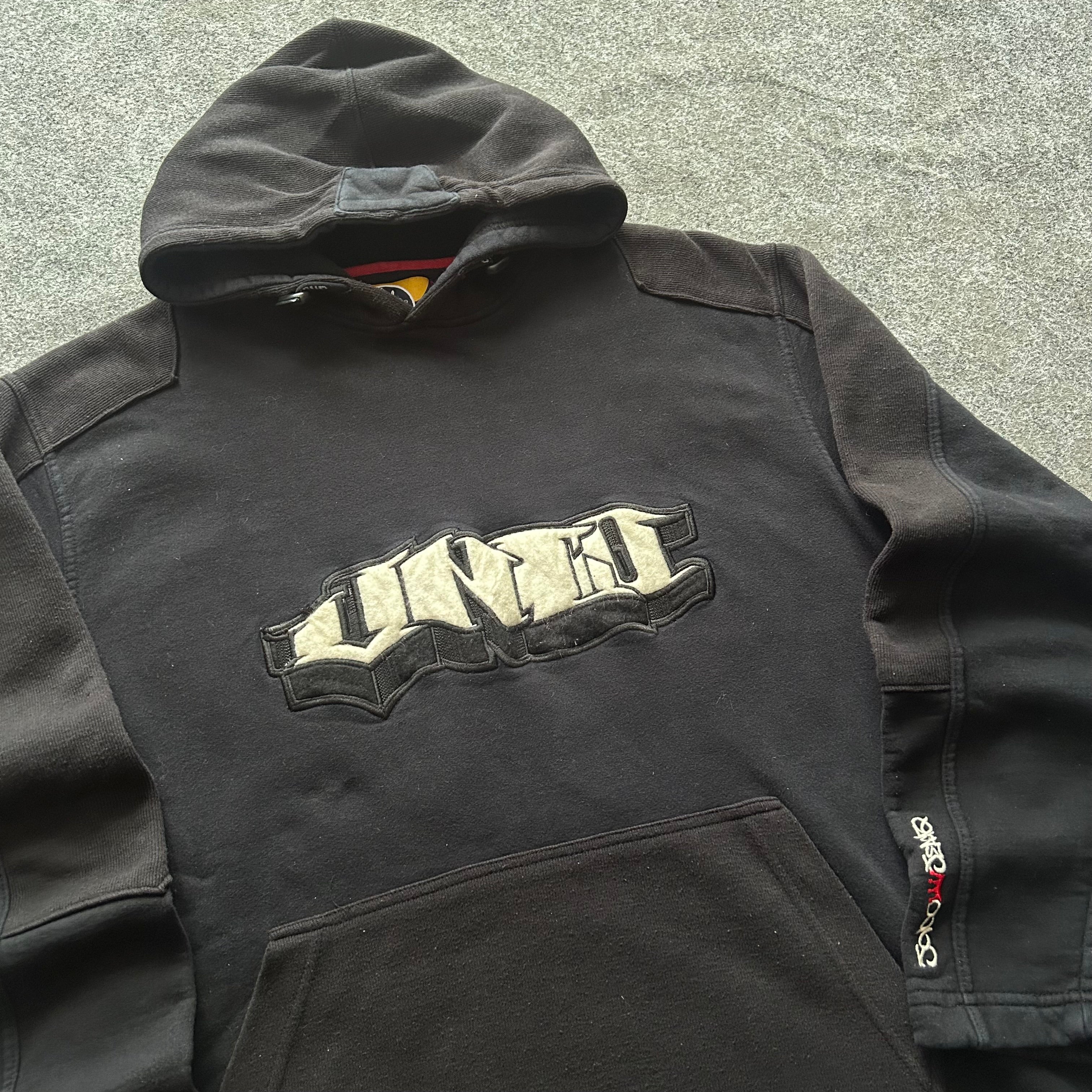 Vintage JNCO Embroidered Black Hoodie