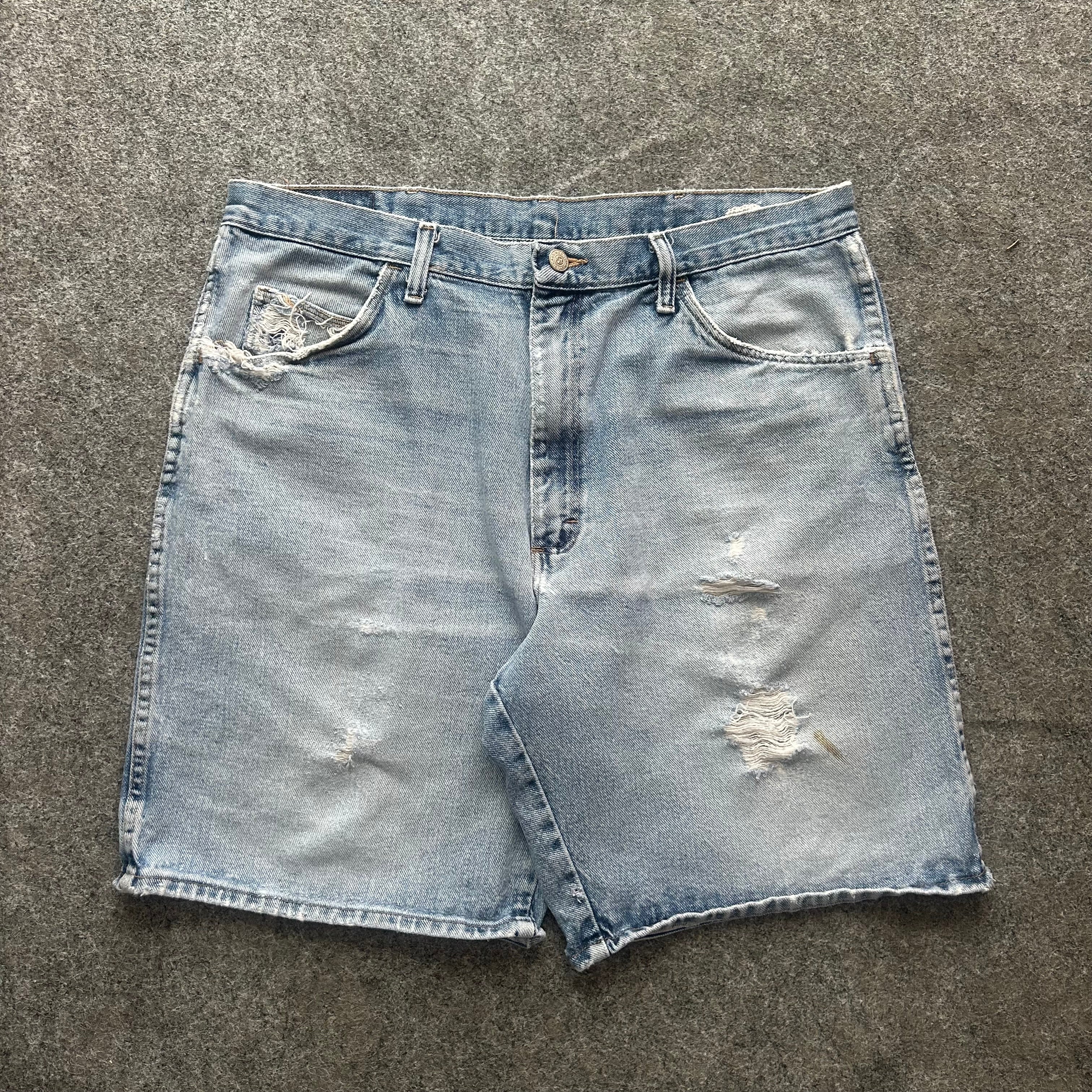 Vintage Distressed Wrangler Jorts