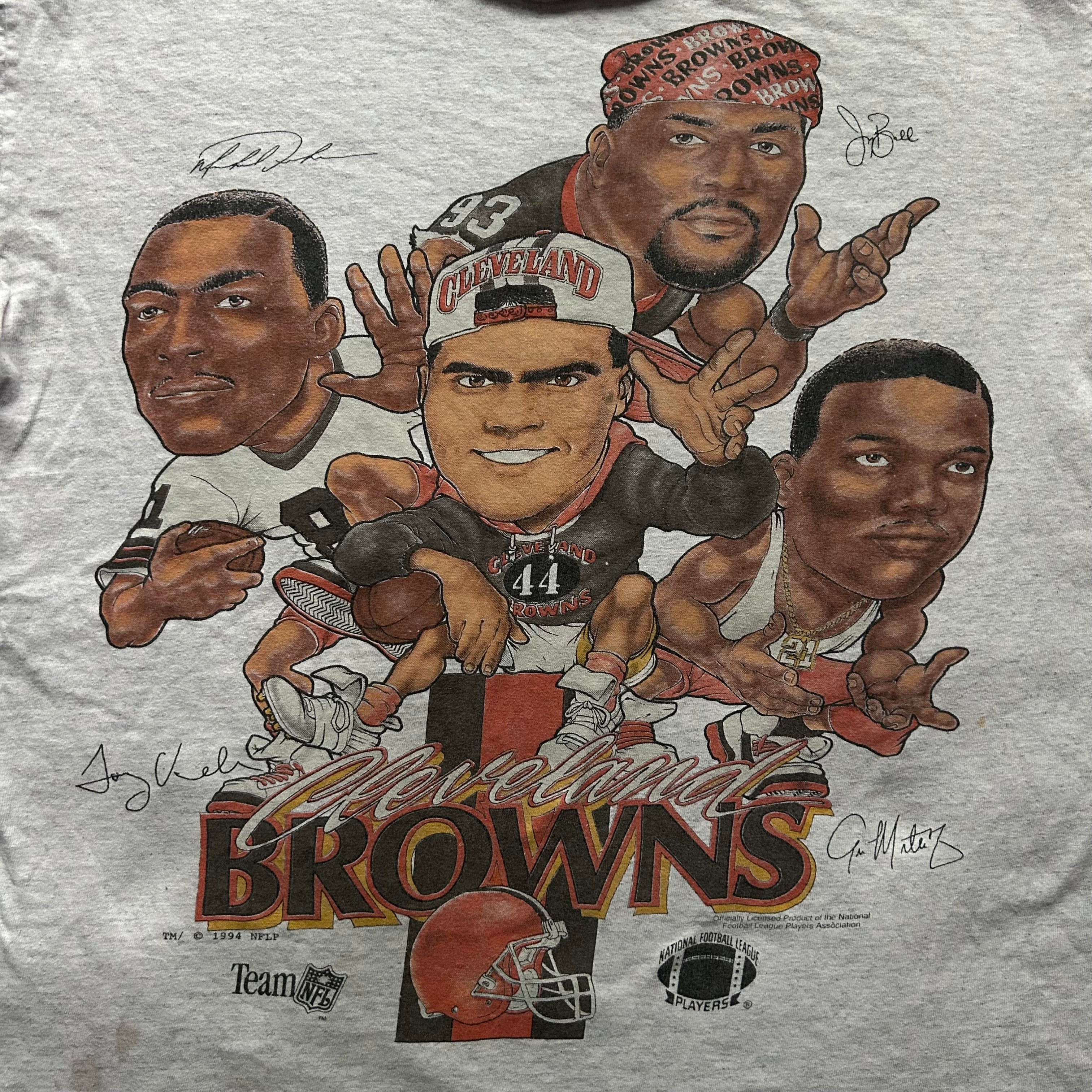 Vintage Cleveland Browns Caricature T-shirt