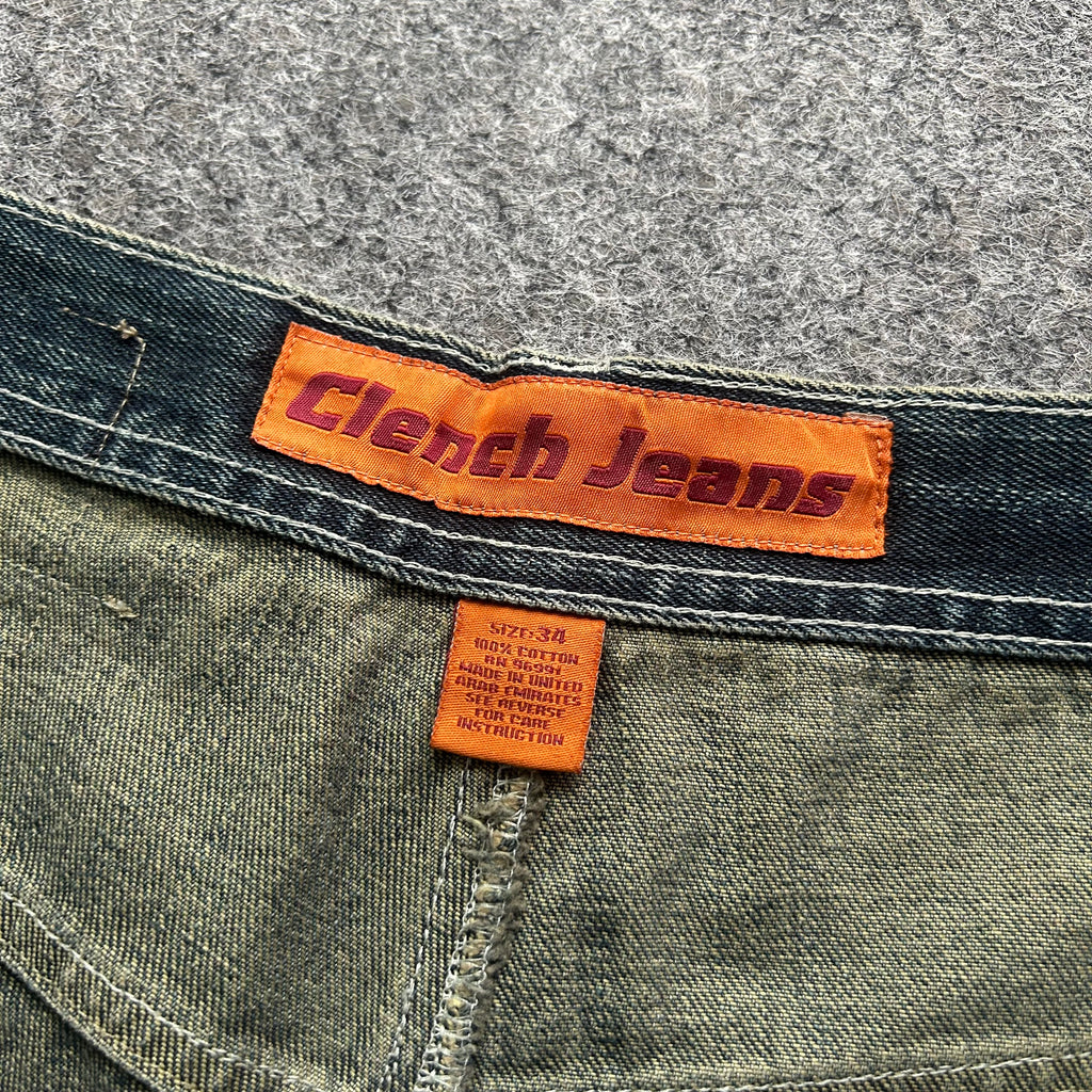 Vintage Y2K Baggy Clench Jeans Jorts
