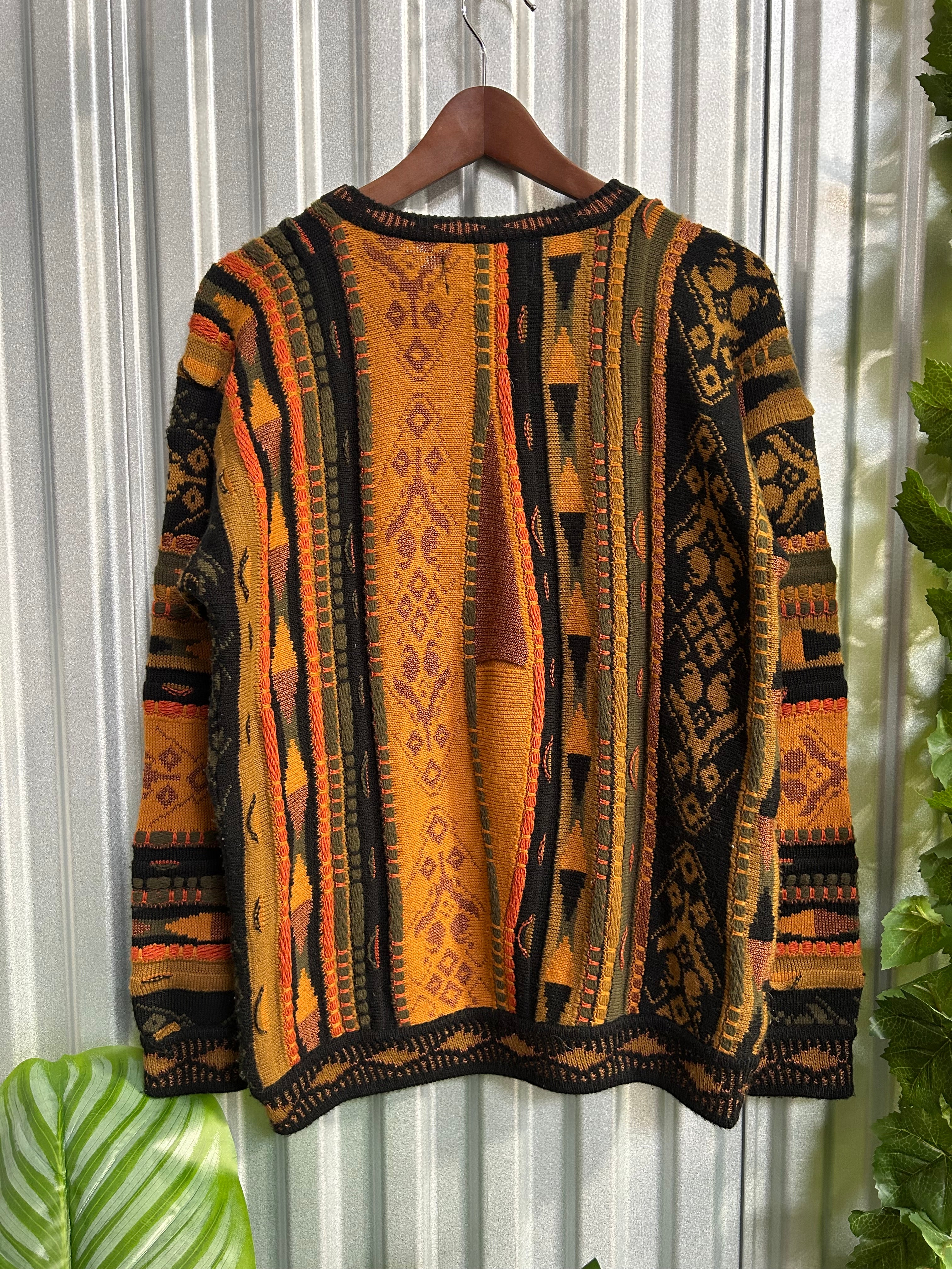 Vintage Coogi Styled Rodann Knit Sweater - Size Small