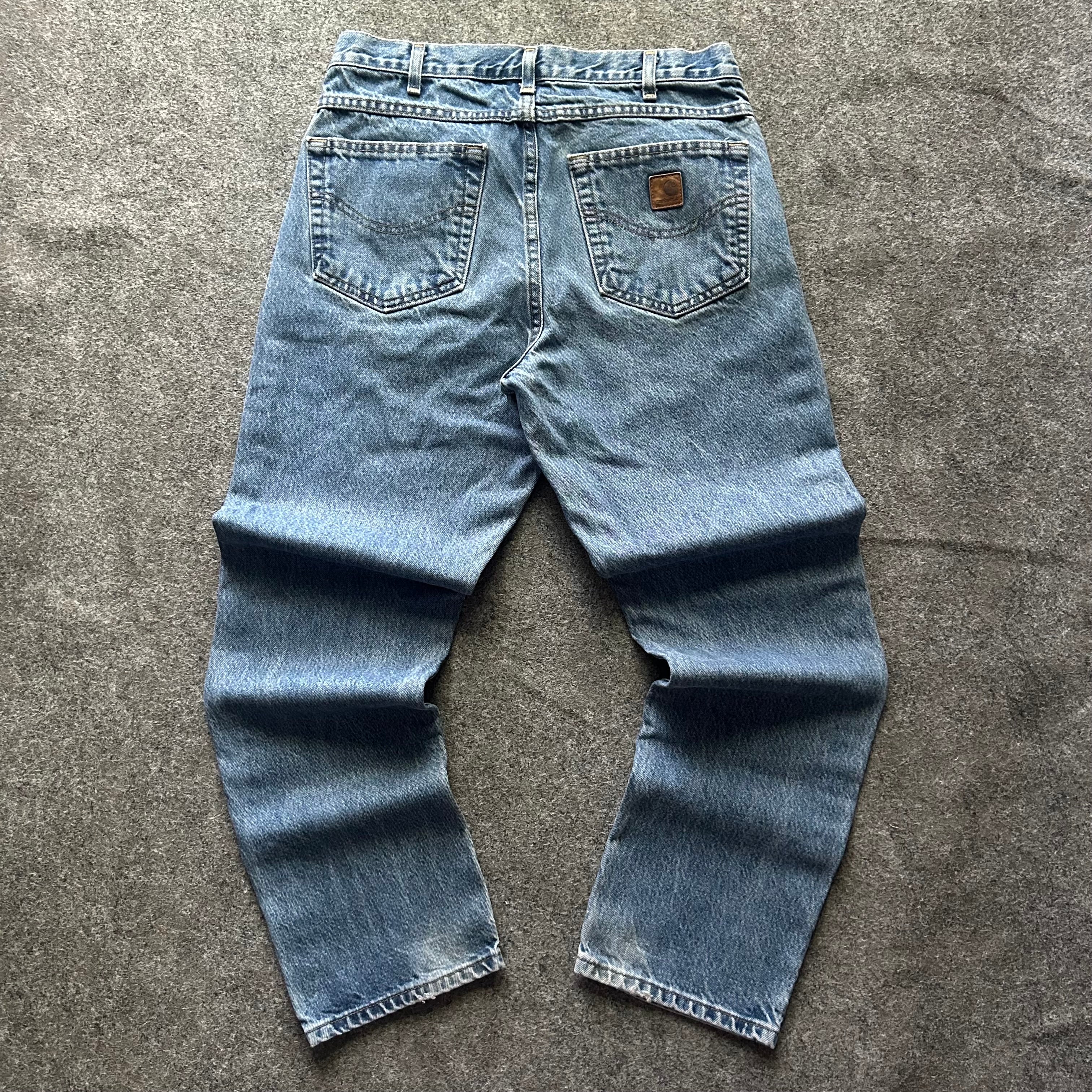 Vintage Carhartt Blue Jeans