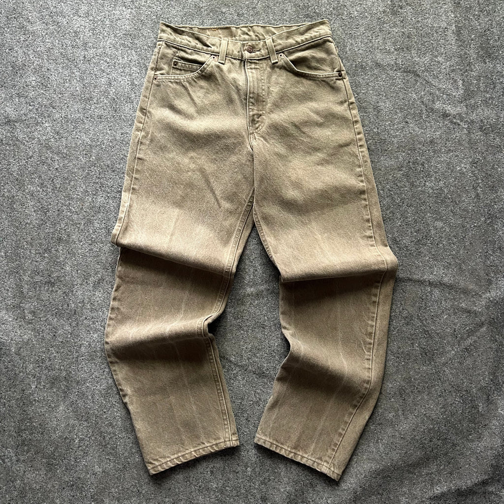 Vintage Green Levi’s 550 Orange Tab Jeans