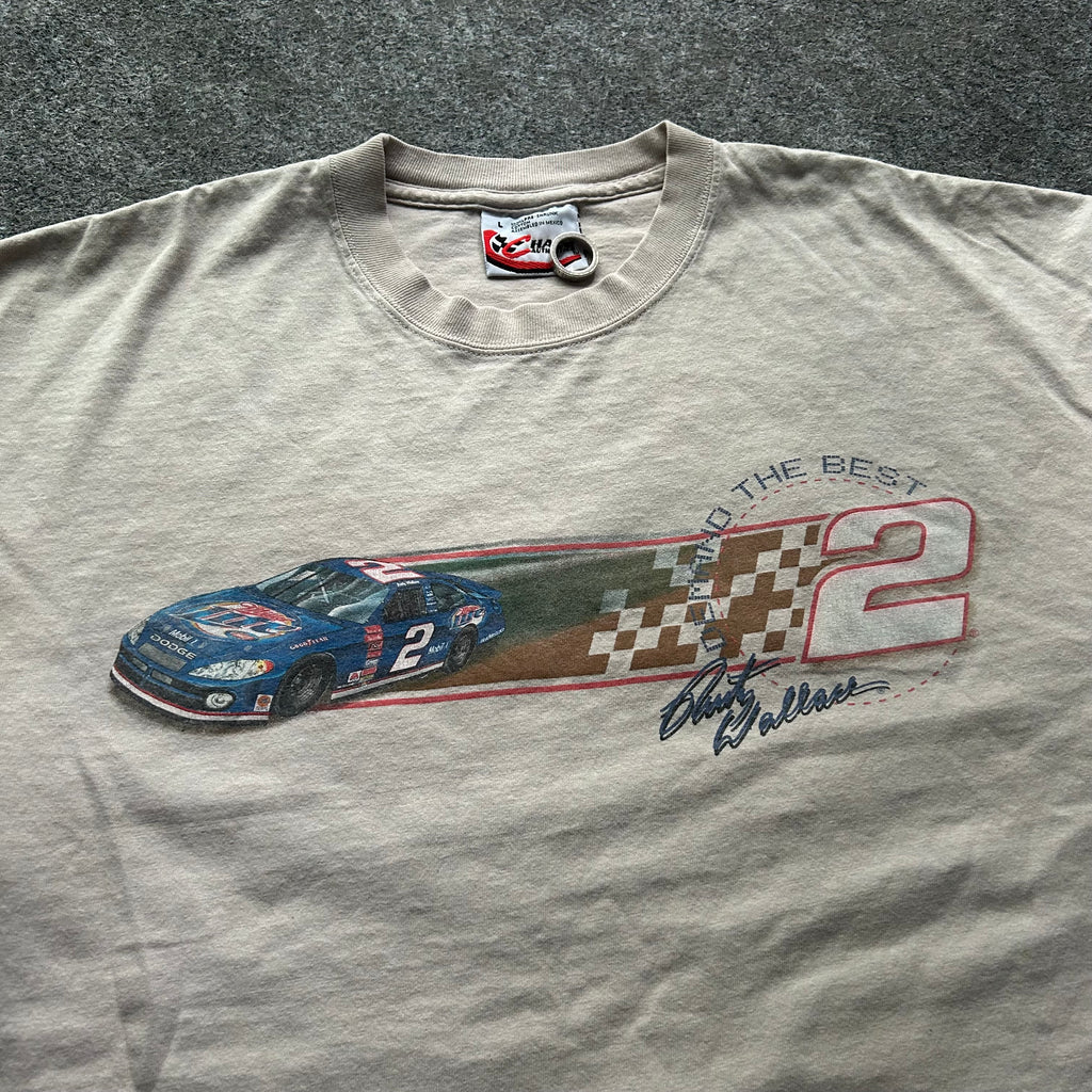 Vintage Rusty Wallace Committed 2 Excellence NASCAR T-shirt