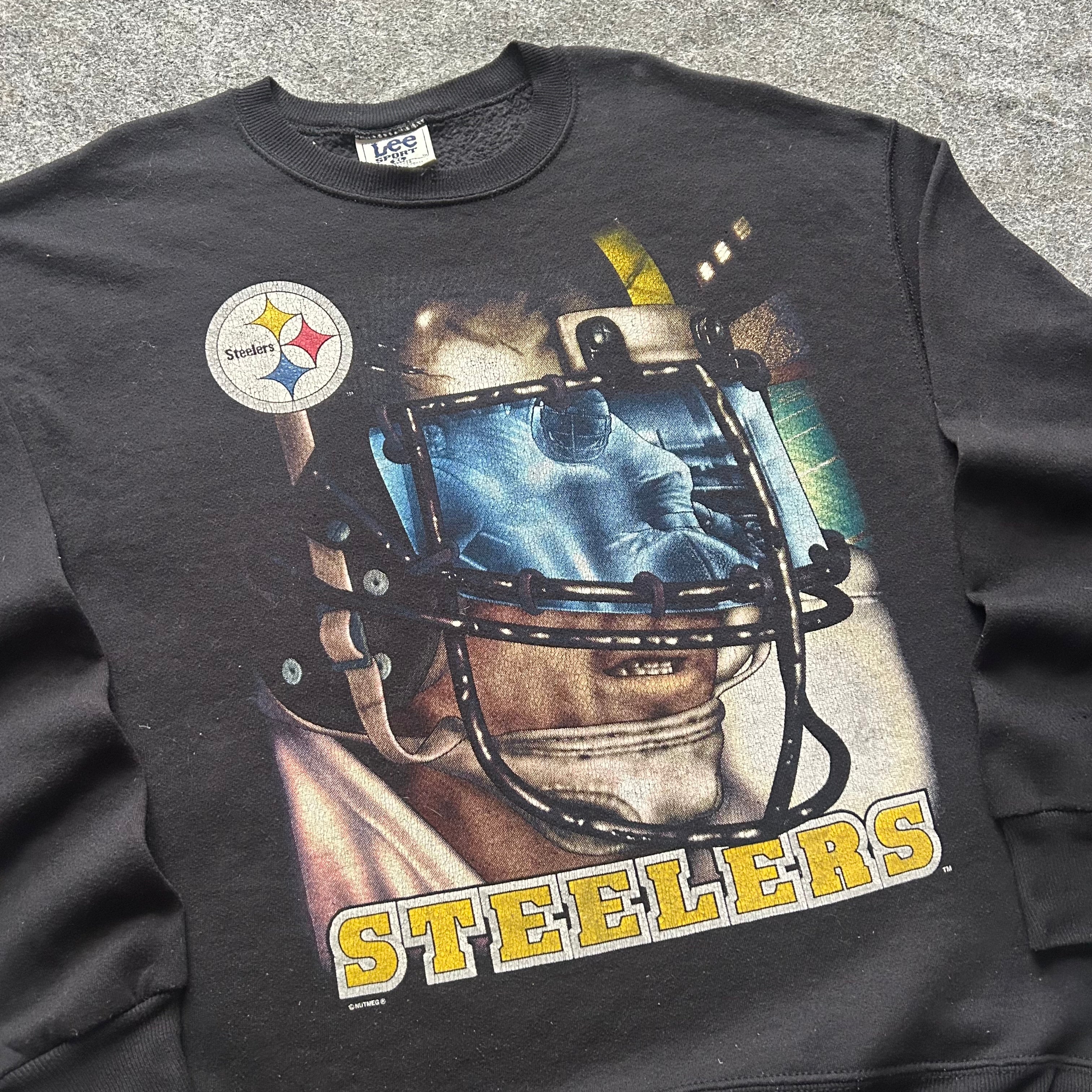 Vintage Pittsburgh Steelers Big Face Crewneck