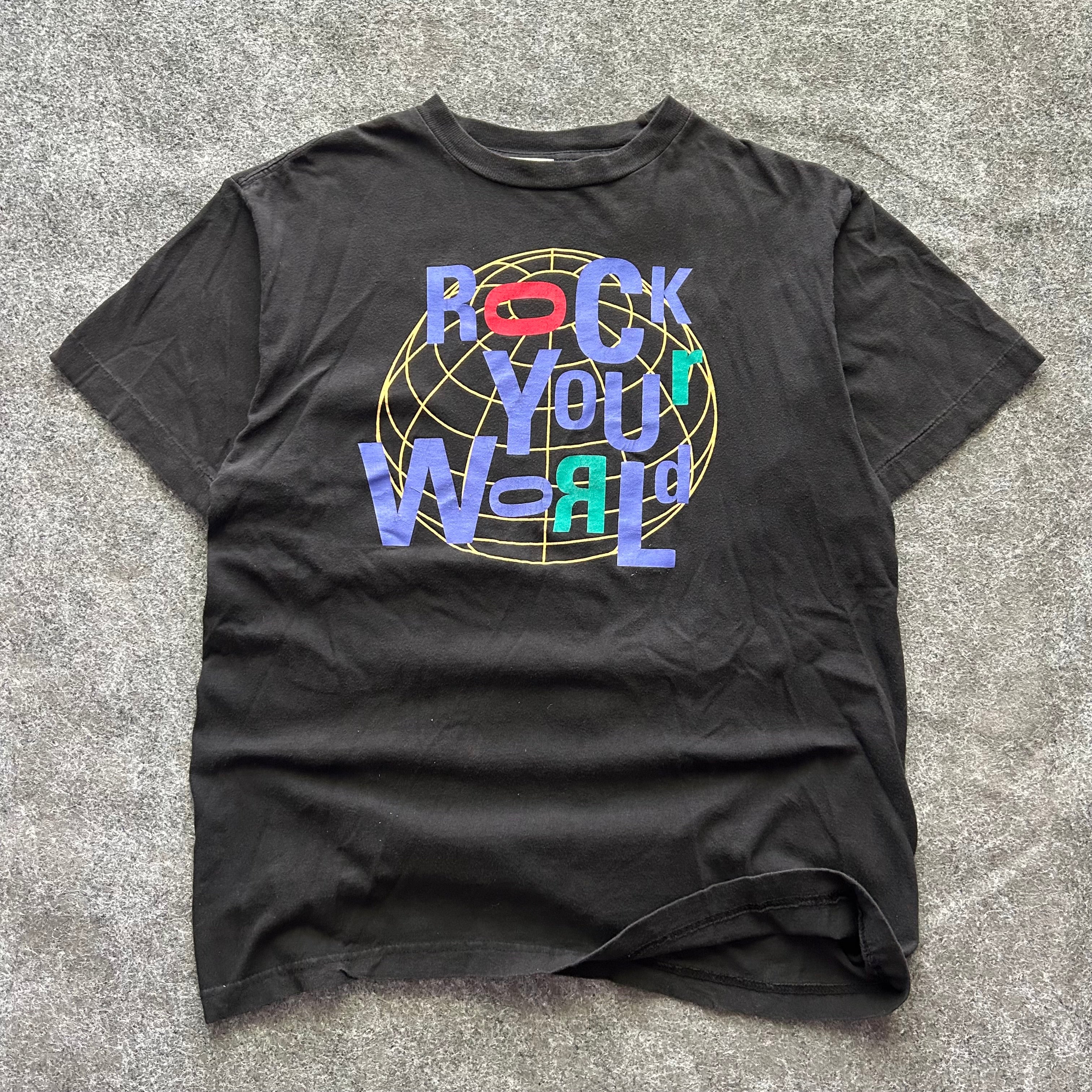 Vintage Rock Your World Rock And Roll Hall Of Fame Member T-shirt