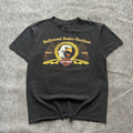 Vintage Harley Davidson Hollywood Yellow Emblem T-shirt