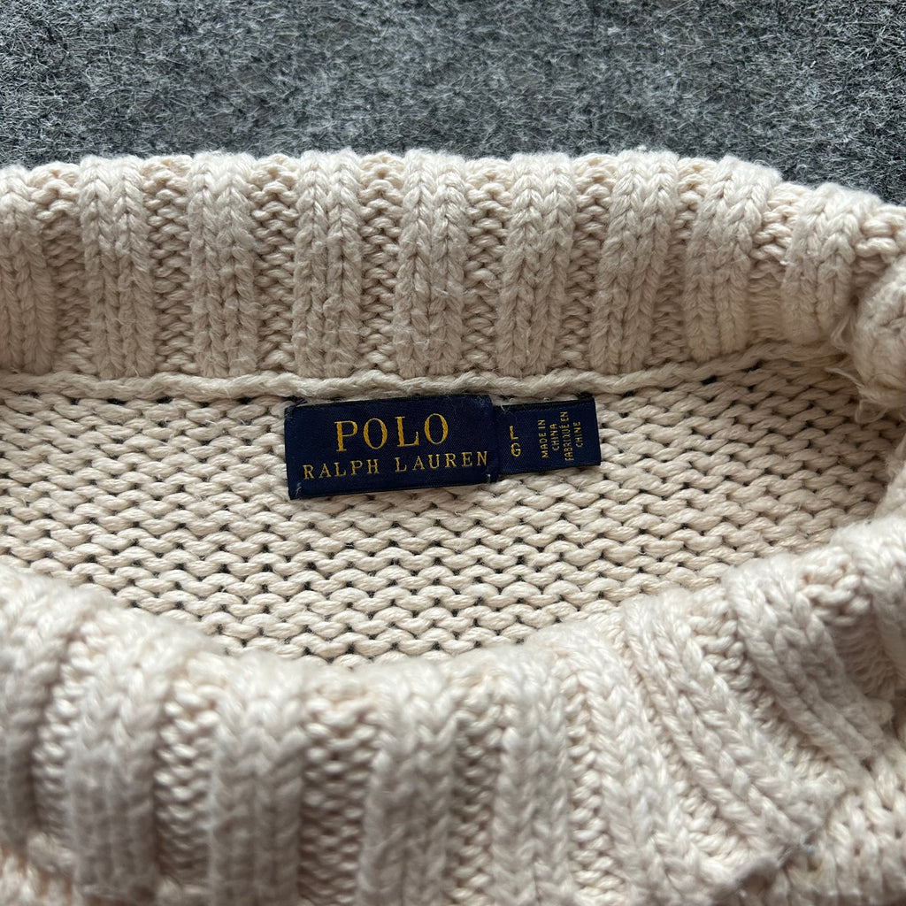 Vintage Polo Ralph Lauren Naval Surplus Coastal Division Knit Sweater
