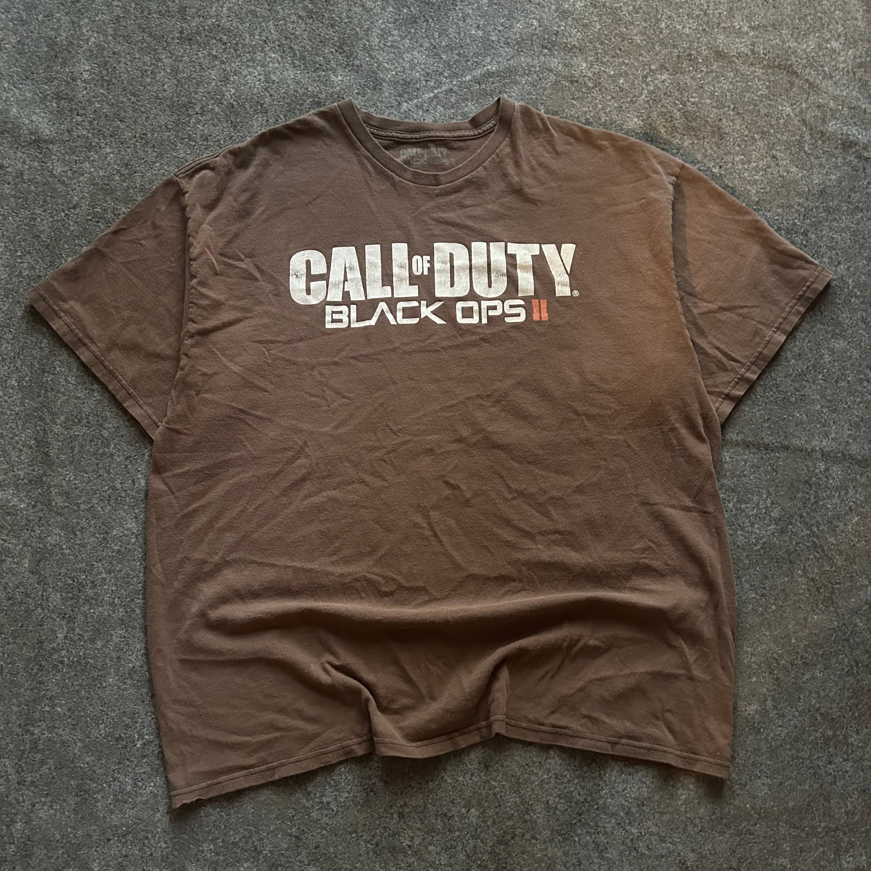 Vintage Call Of Duty Black Ops 2 Promo T-shirt