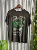 Vintage Ass Kickin Home Grown Distressed T-shirt - Size Large