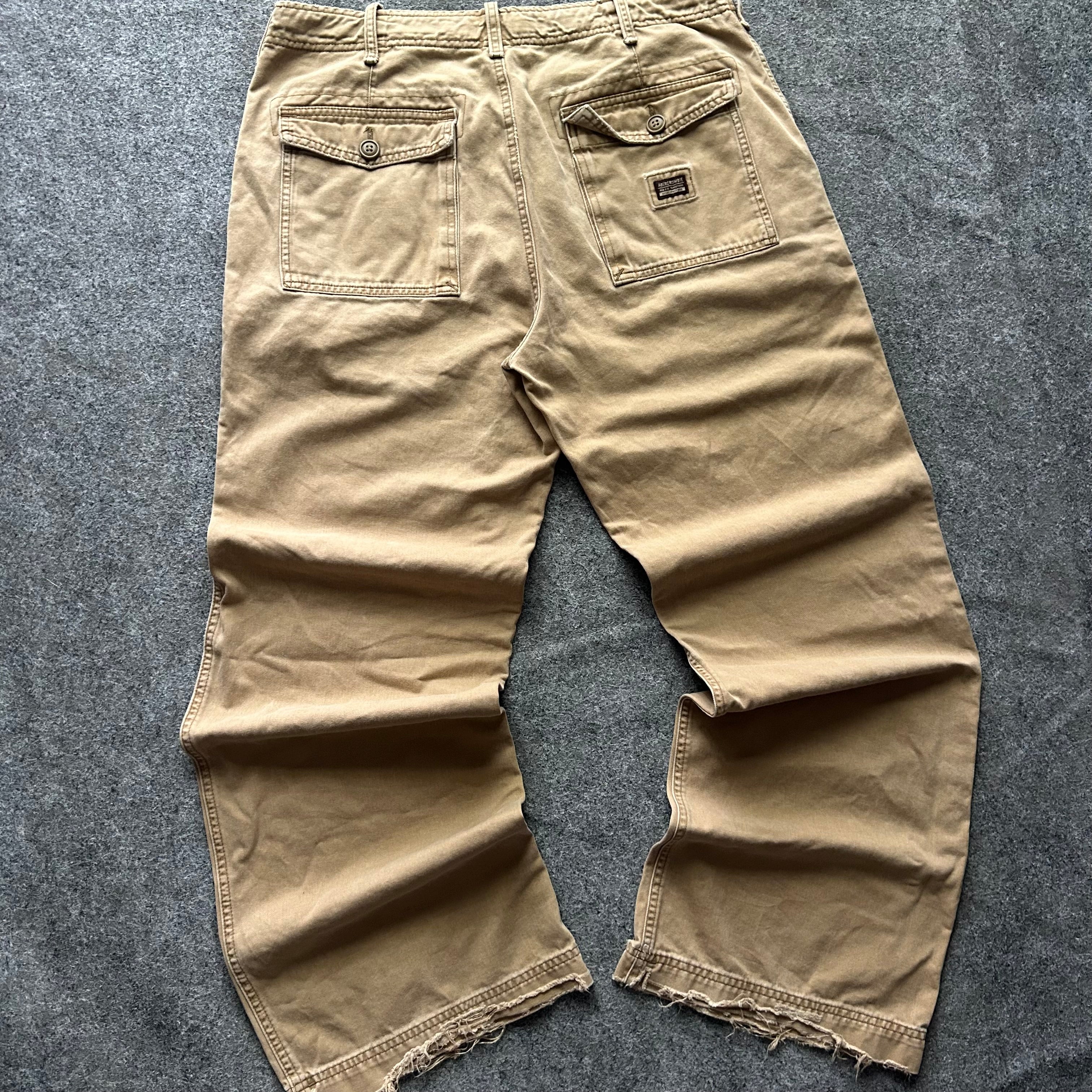 Vintage Abercrombie & Fitch Baggy Khaki Pants