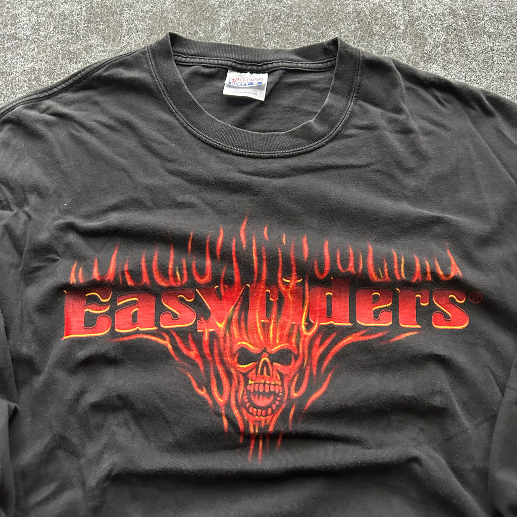 Vintage Easyriders Bike Show Flame Long Sleeve Shirt