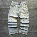 Vintage Distressed Aeropostale Bootcut Jeans