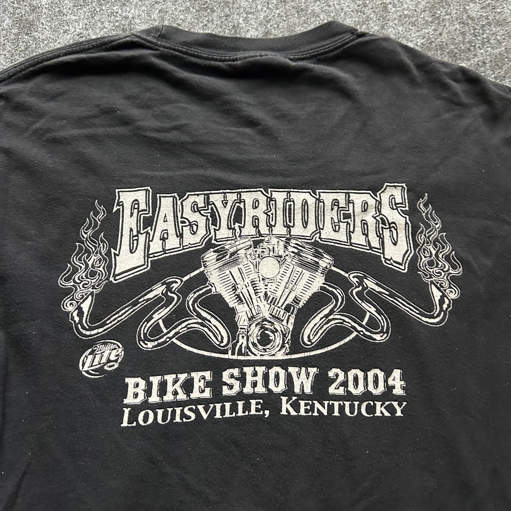 Vintage Easyriders Bike Show Flame Long Sleeve Shirt