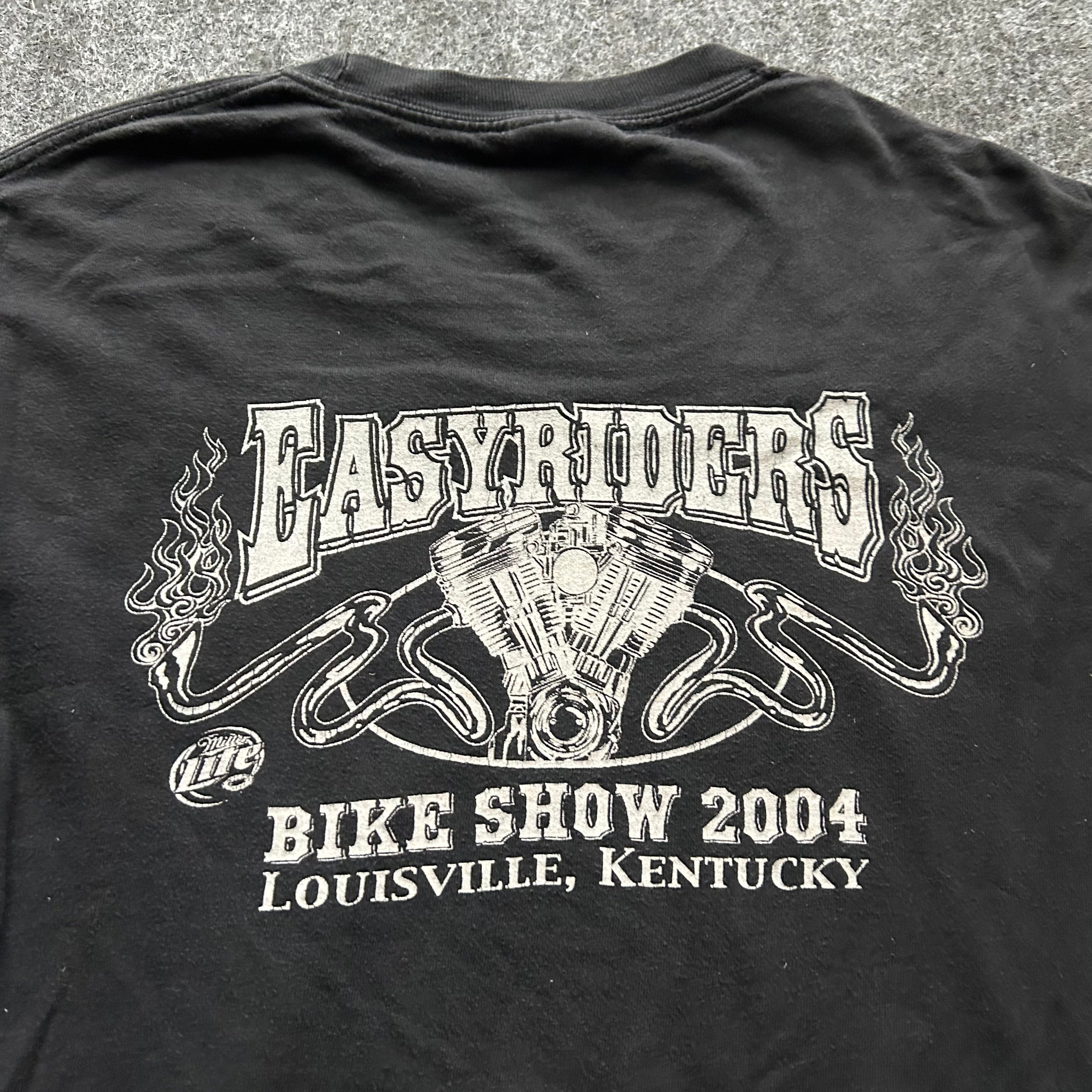 Vintage Easyriders Bike Show Flame Long Sleeve Shirt