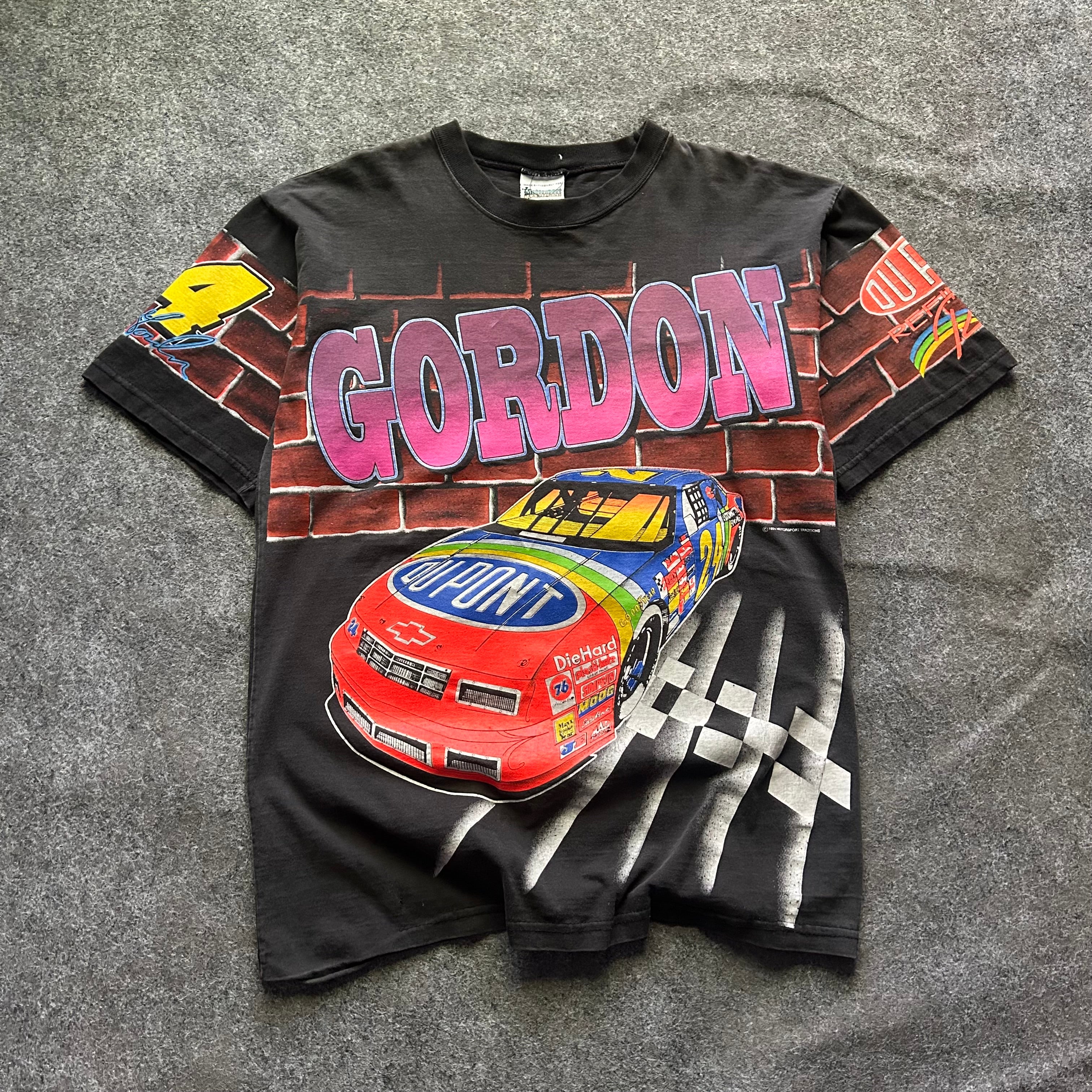 Vintage Jeff Gordon Ready To Rumble NASCAR AOP T-shirt