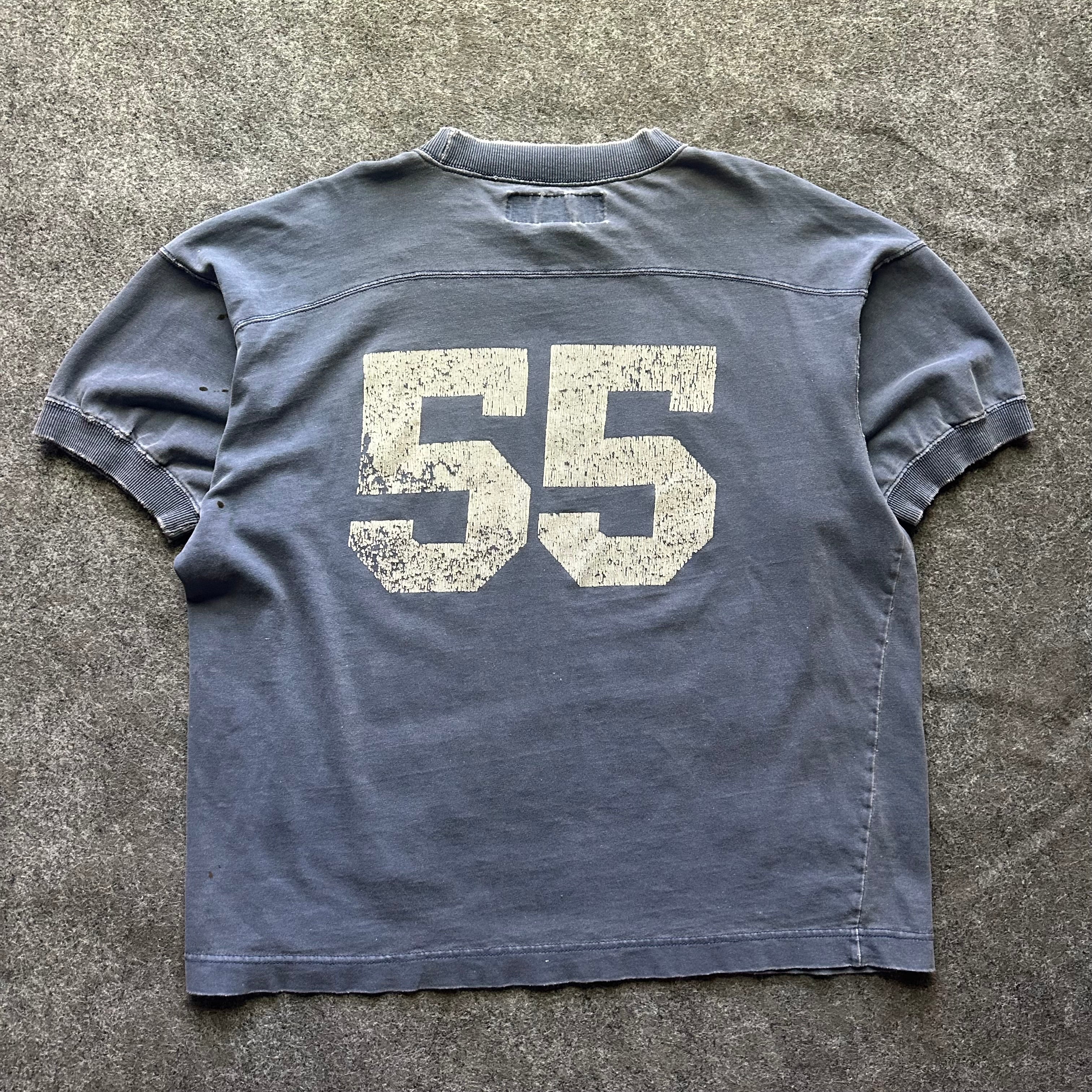 Vintage Distressed Football Jersey Shirt