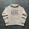 Vintage Polo Ralph Lauren Naval Surplus Coastal Division Knit Sweater