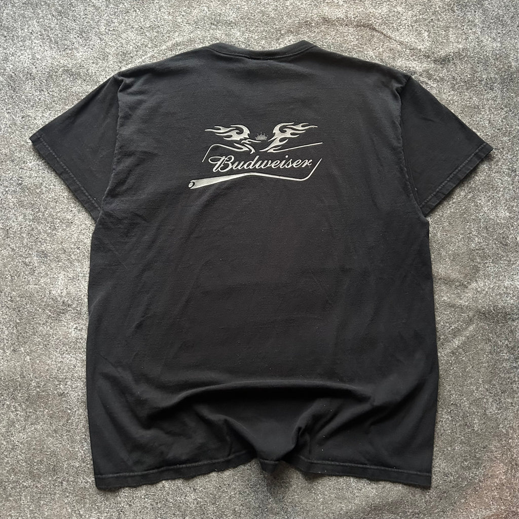 Vintage Budweiser Beer Black T-shirt