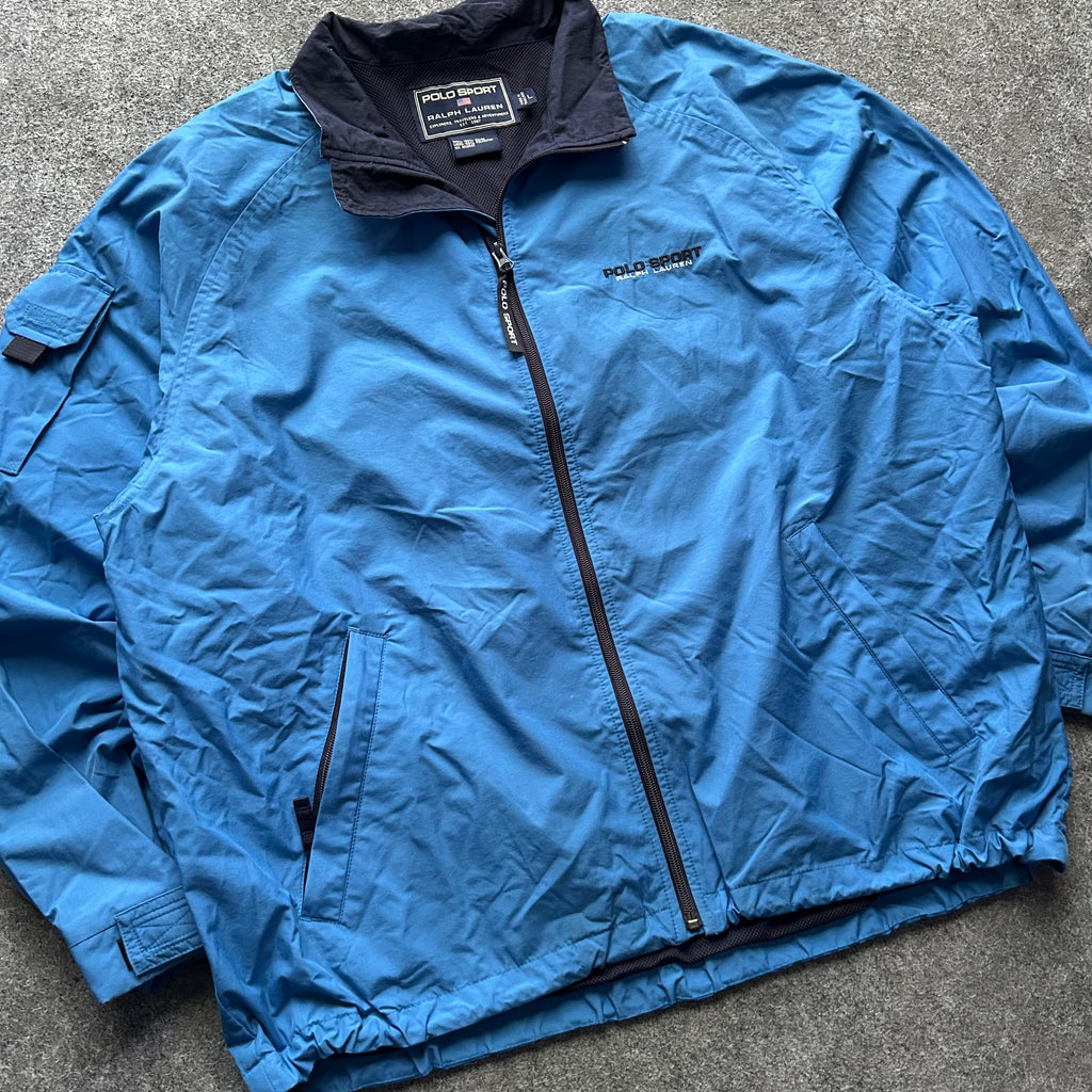 Vintage Polo Sport Ralph Lauren Windbreaker Zip Up Jacket