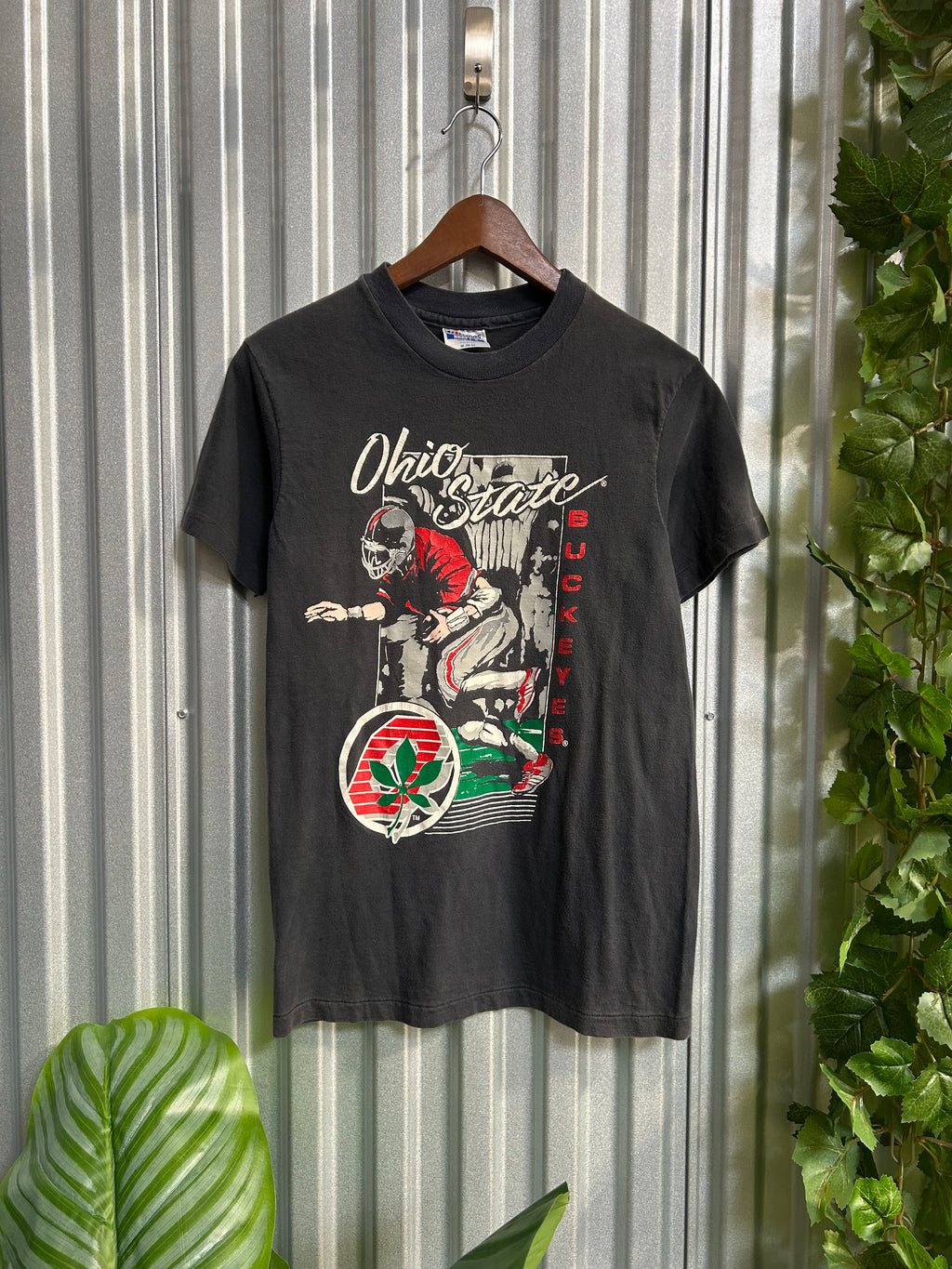 Vintage Ohio State Buckeyes Football T-shirt - Size Medium