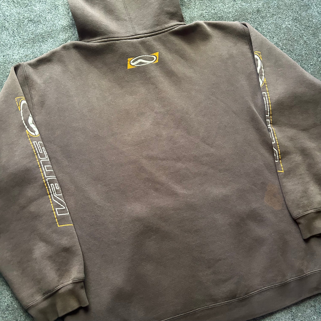 Vintage Distressed & Faded Vans Hoodie