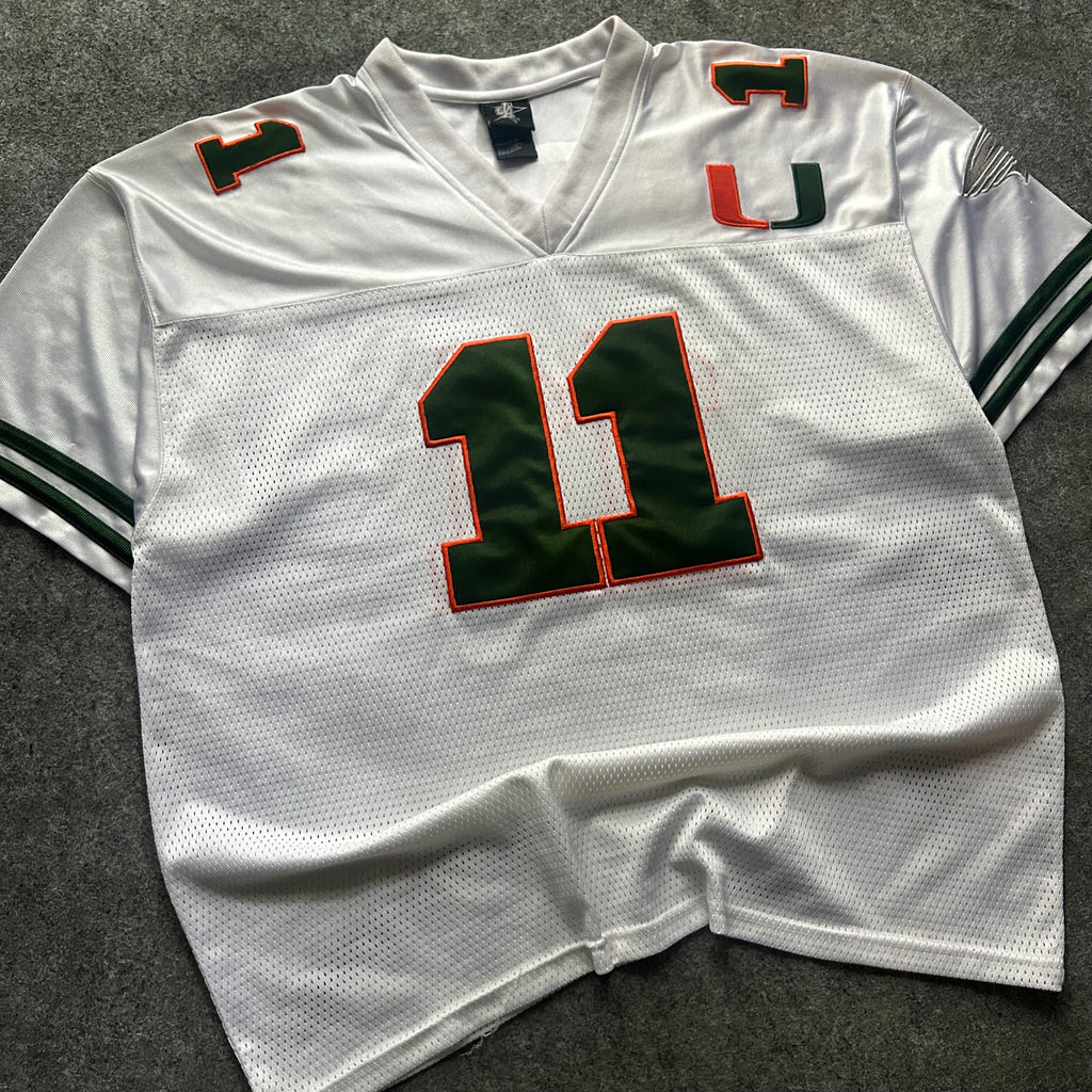 Vintage Miami Hurricanes Football Jersey