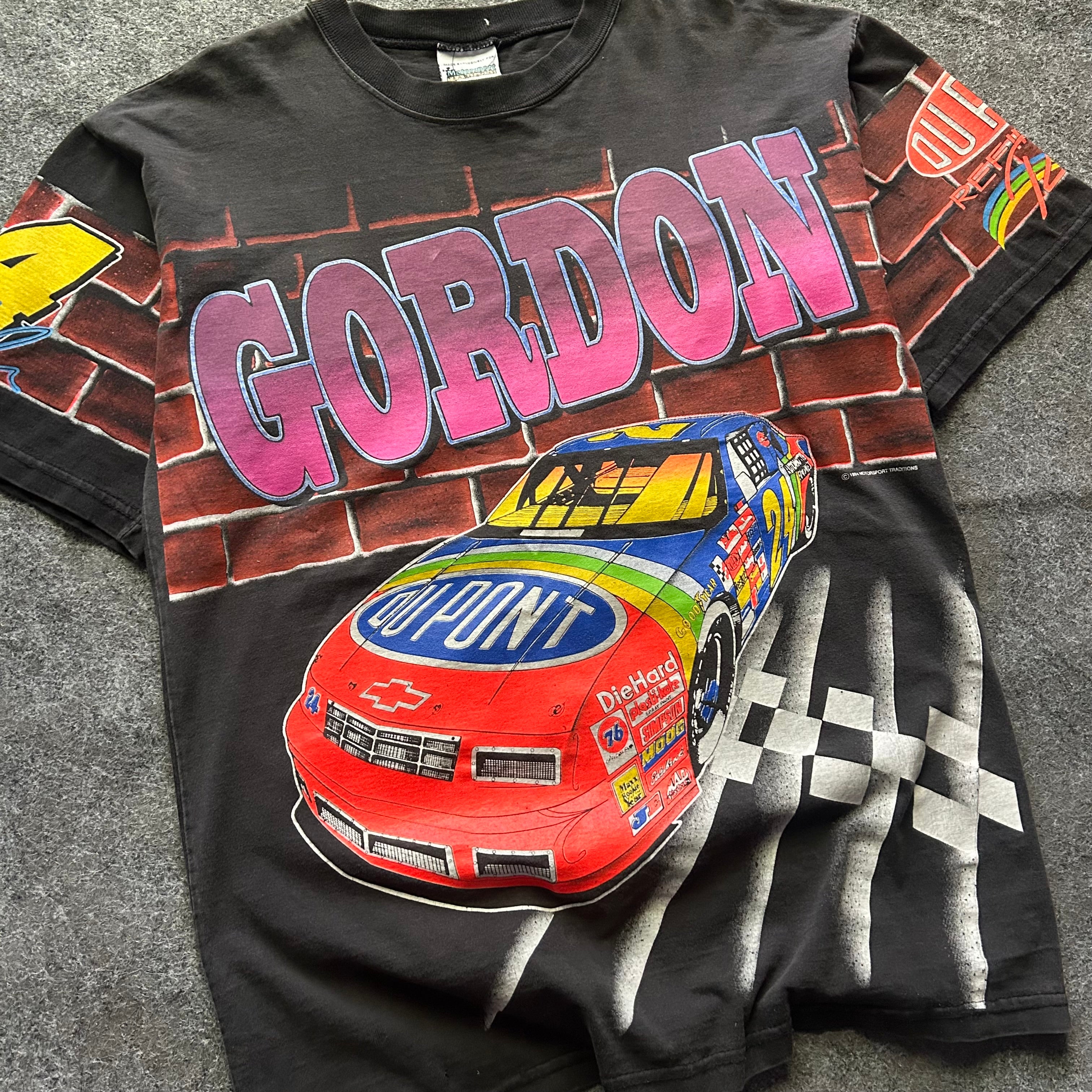 Vintage Jeff Gordon Ready To Rumble NASCAR AOP T-shirt