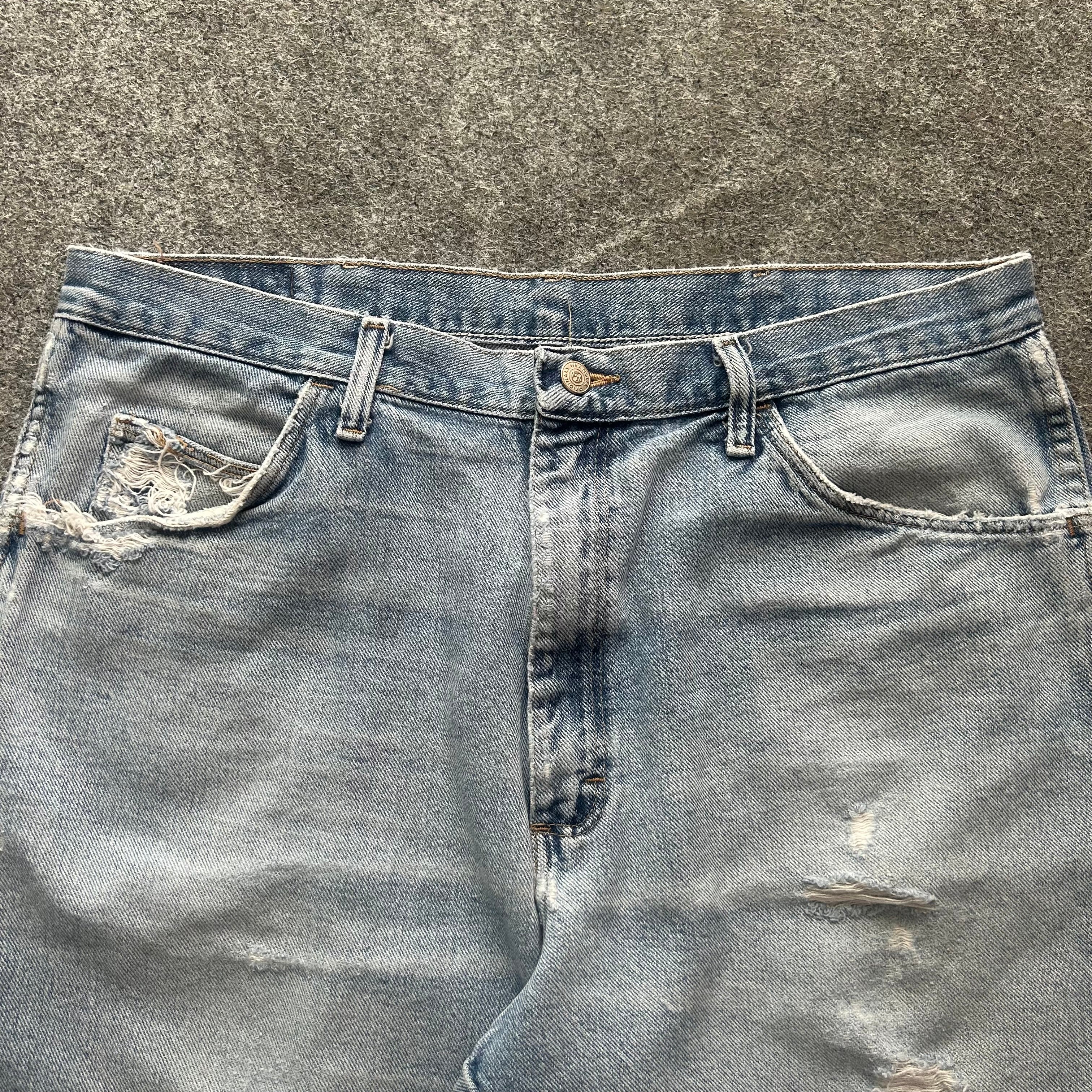 Vintage Distressed Wrangler Jorts
