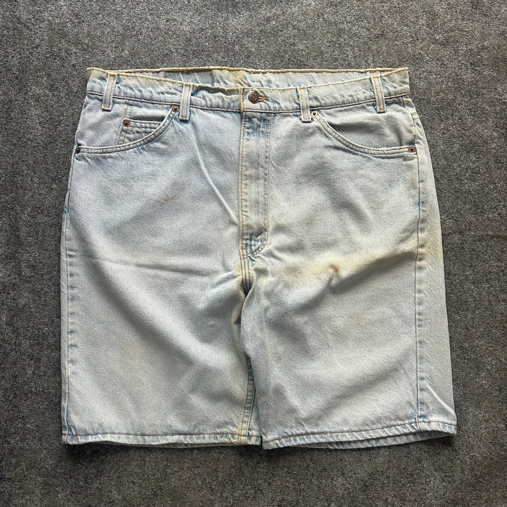 Vintage Faded Blue Levi’s Orange Tab Jorts