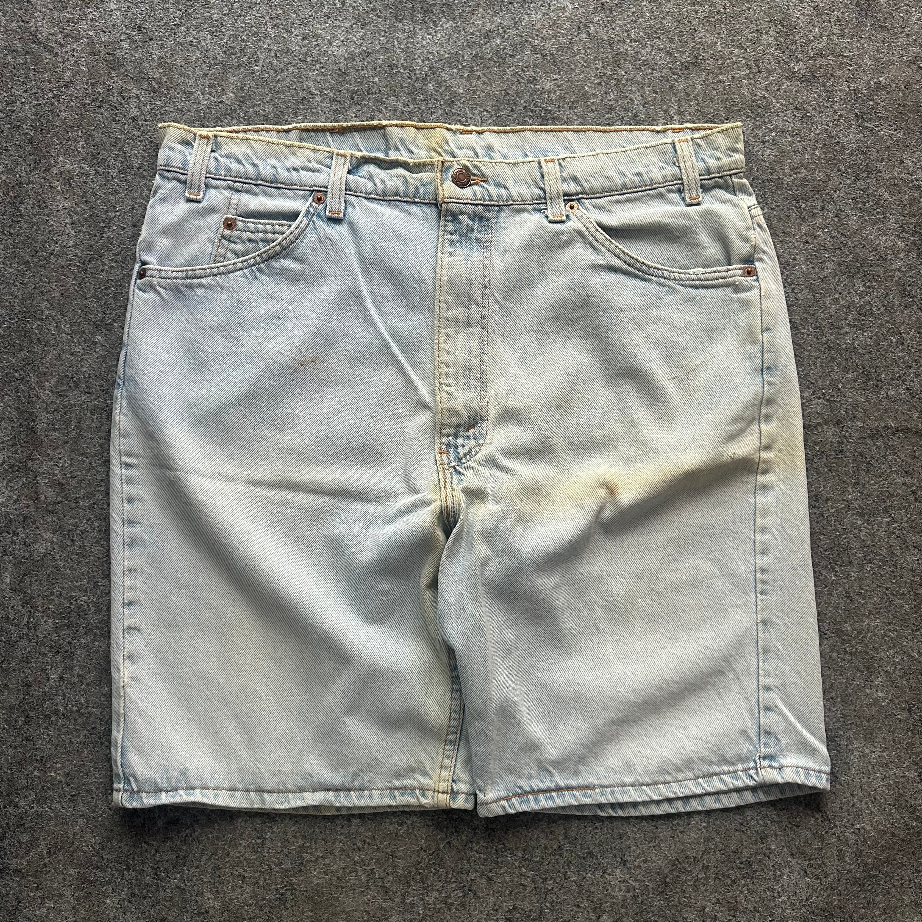 Vintage Faded Blue Levi’s Orange Tab Jorts