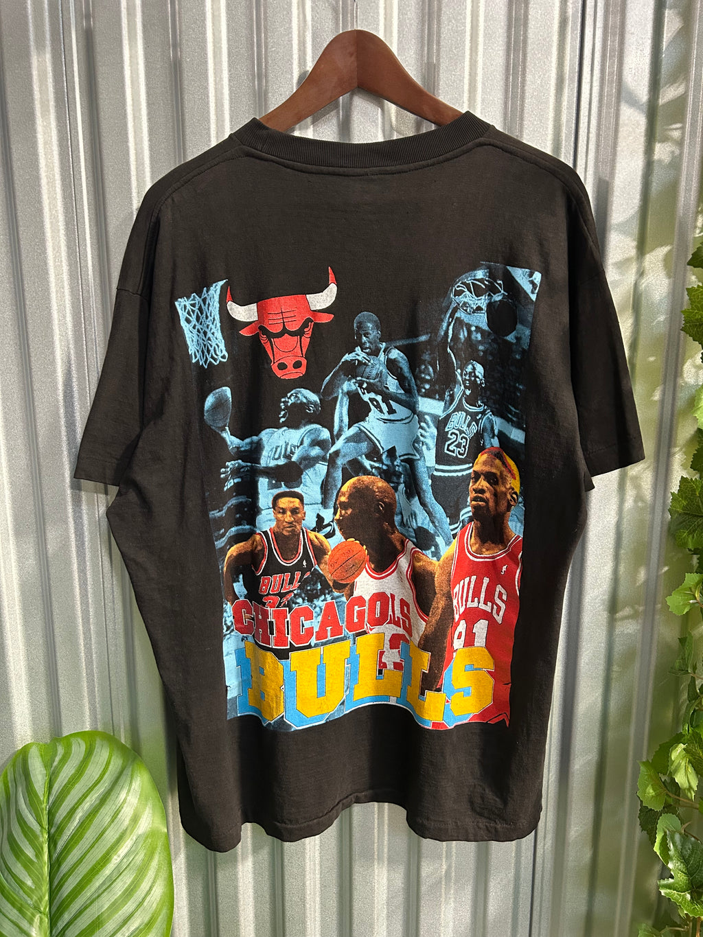 Vintage Chicago Bulls 1996 Champions Rap T-shirt - Size XL