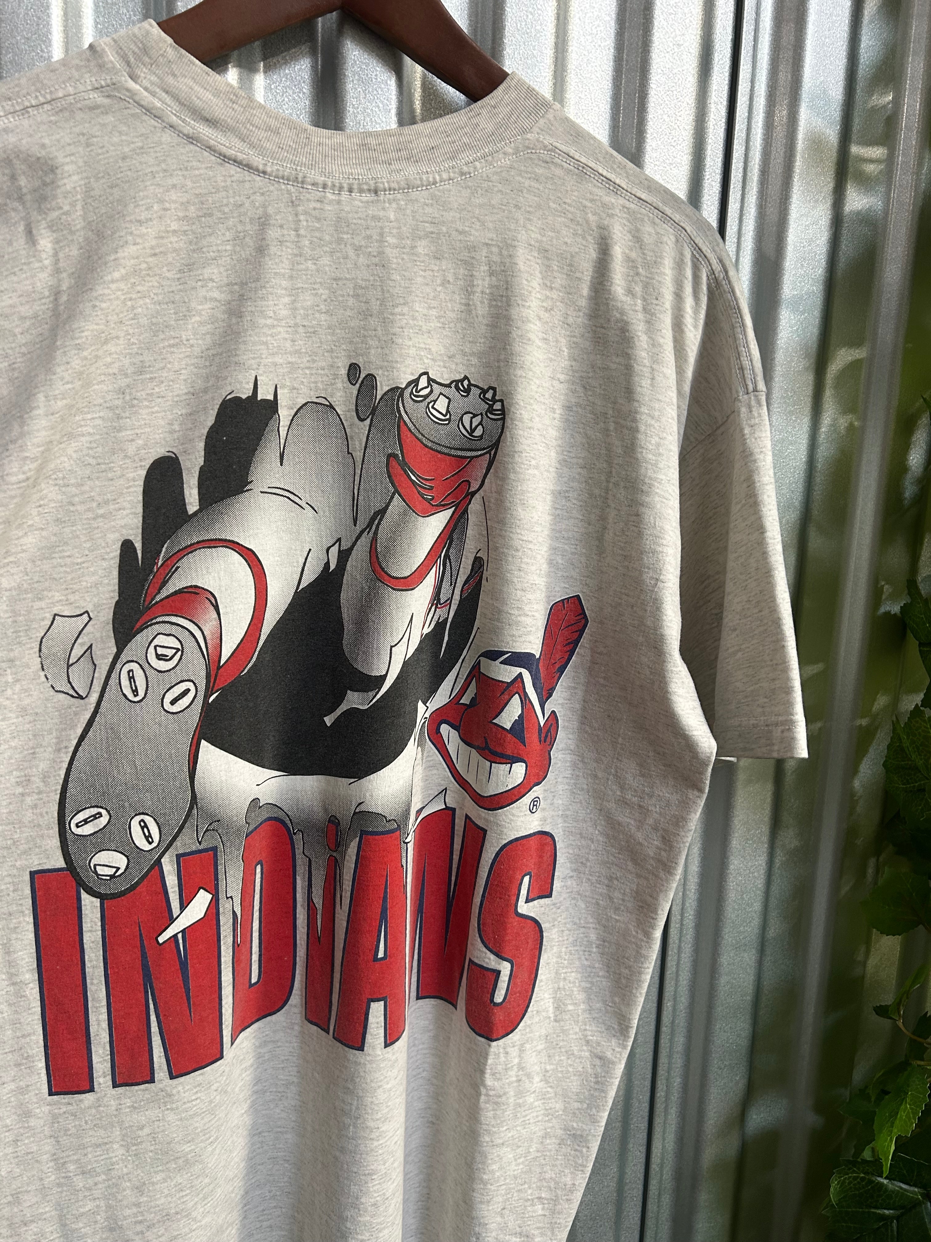 Vintage Cleveland Indians Breakthrough T-shirt - Size Large